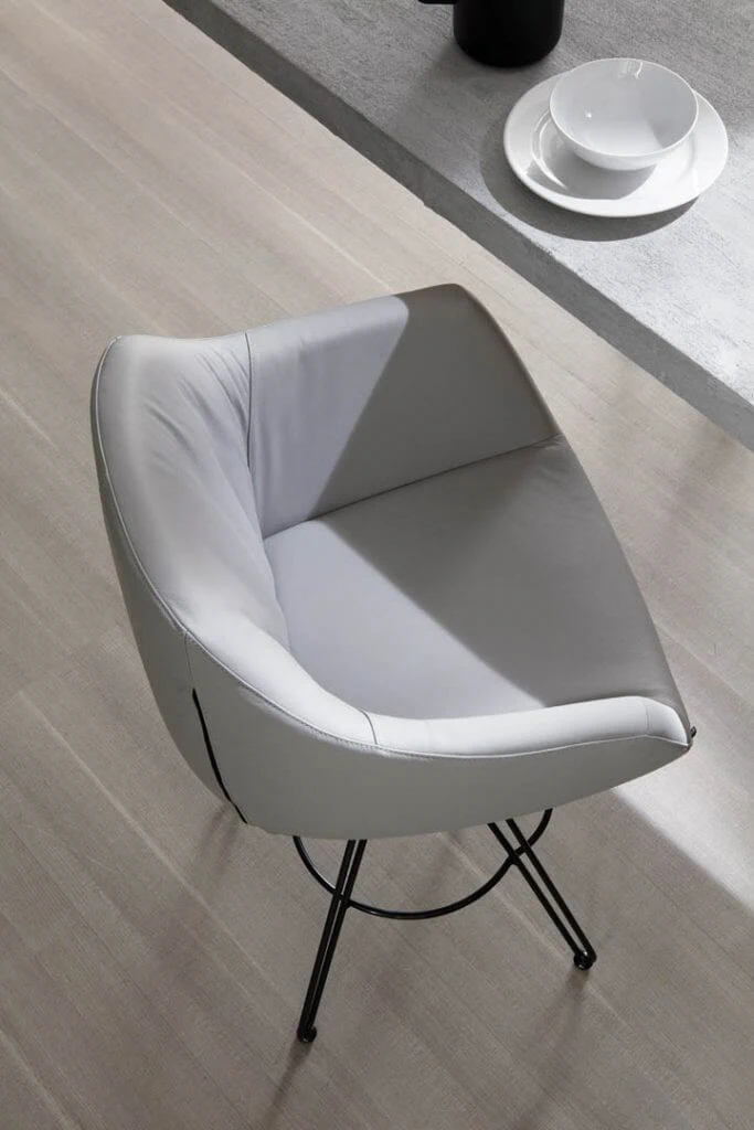 Барный стул Victor — Ozzio Italia, кожа, фото 6