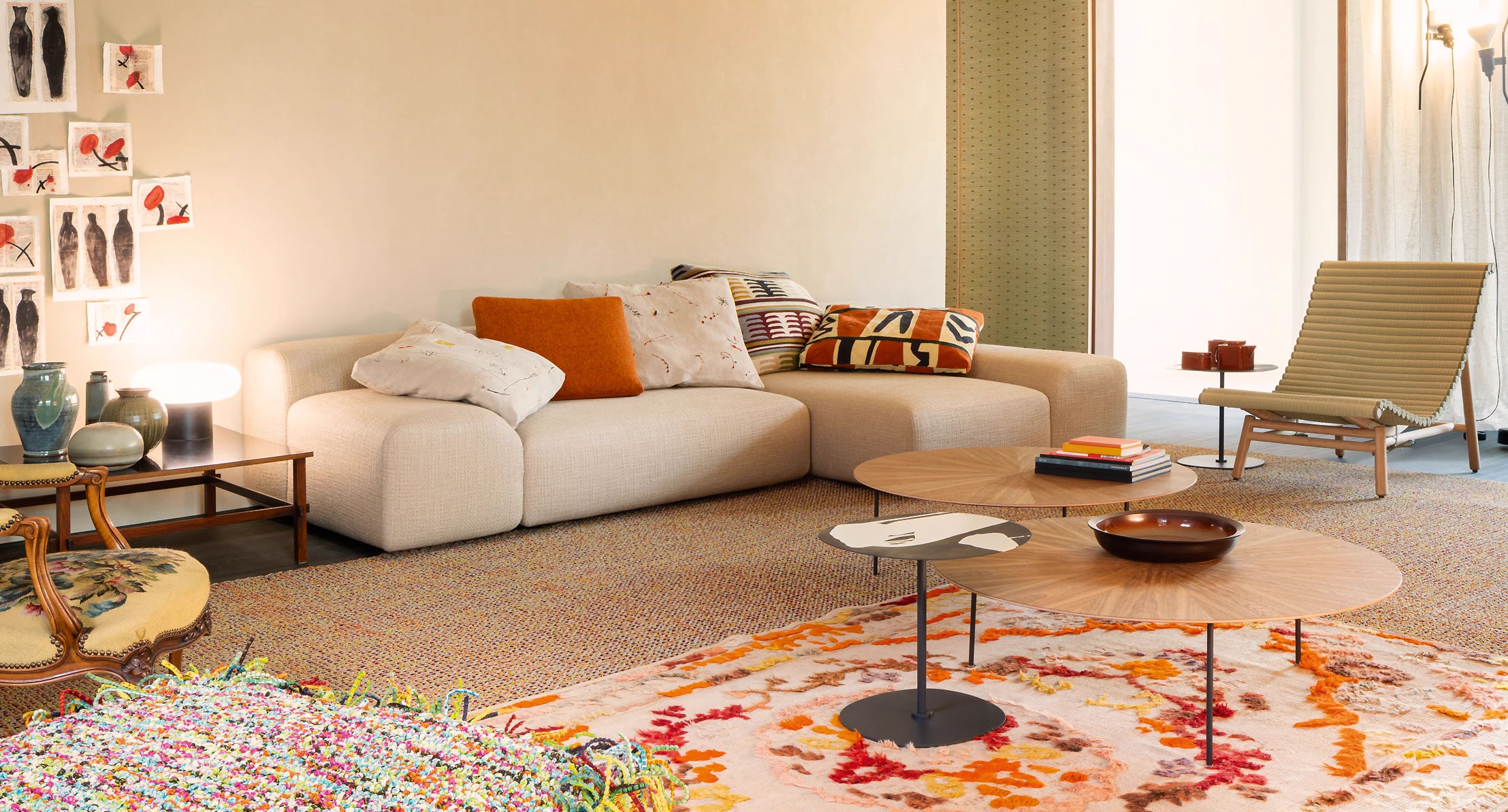 Диван All-Time — Paola Lenti, дерево, фото 4