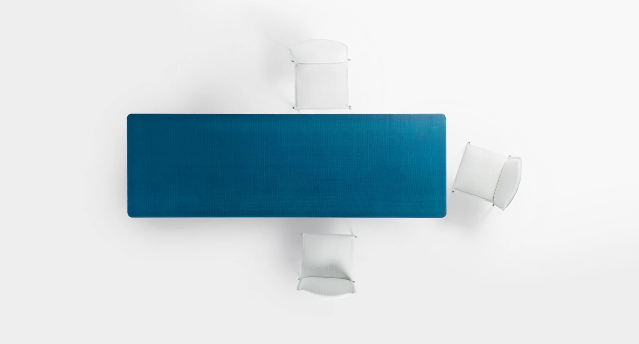 Стол Altopiano — Paola Lenti, стекло, фото 2