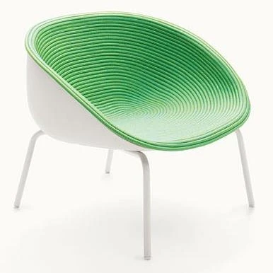 Кресло Amable — Paola Lenti, пластик