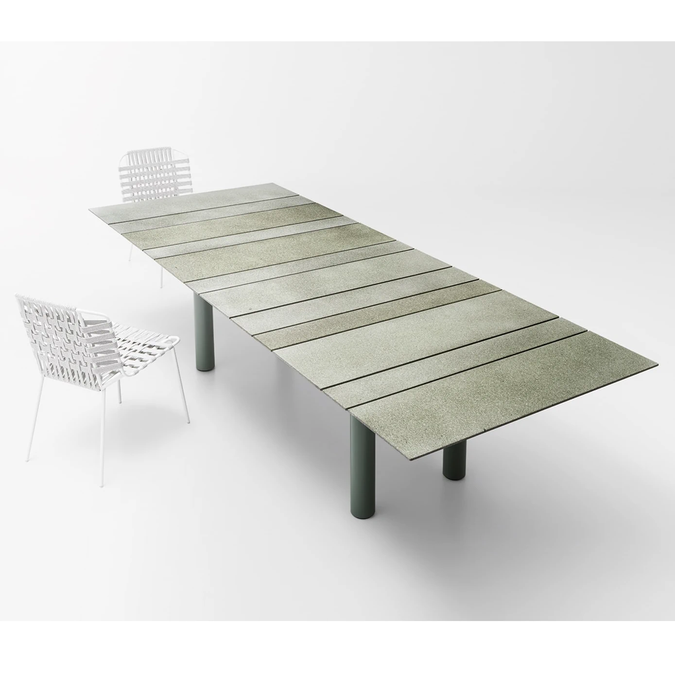 Стол Dock — Paola Lenti, камень
