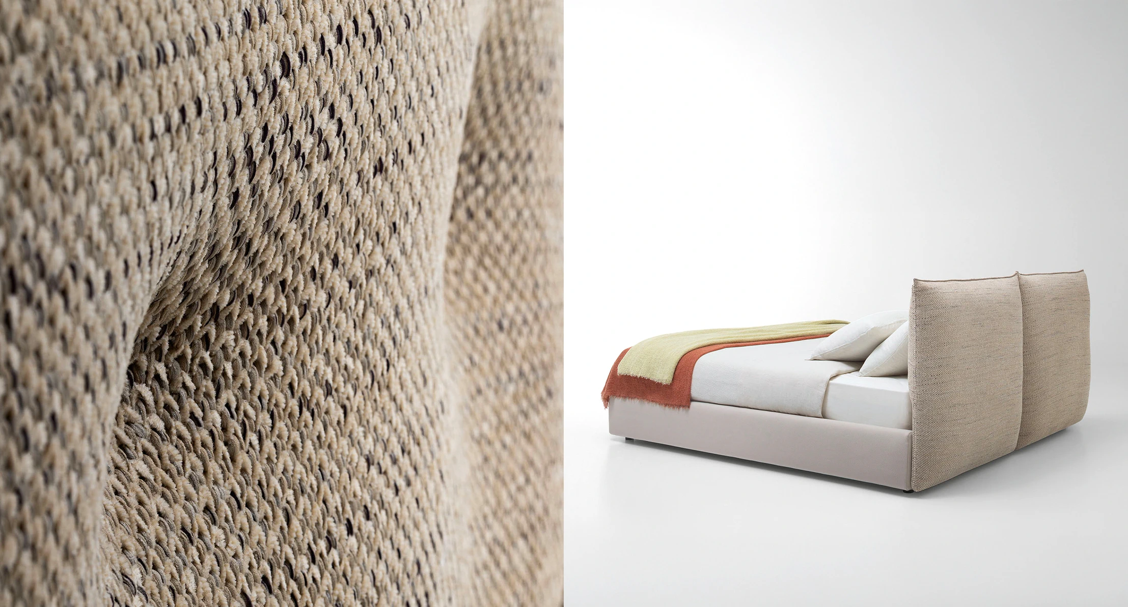 Кровать Elisio — Paola Lenti, ткань, фото 4