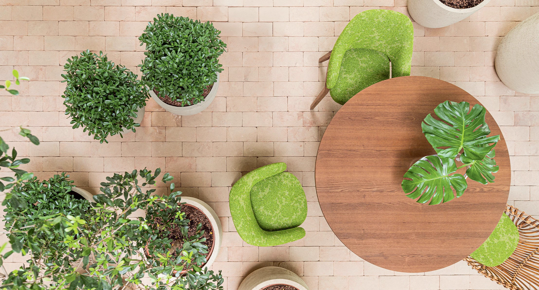 Стол Giro — Paola Lenti, стекло, фото 6