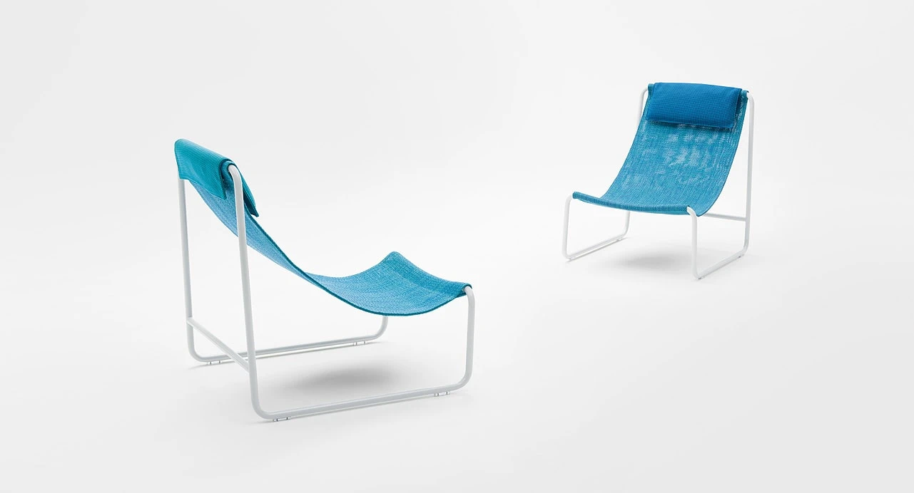 Каркас и наполнение: сталь. Современный дизайн Кресло Hammock — Paola Lenti, ткань, фото 6