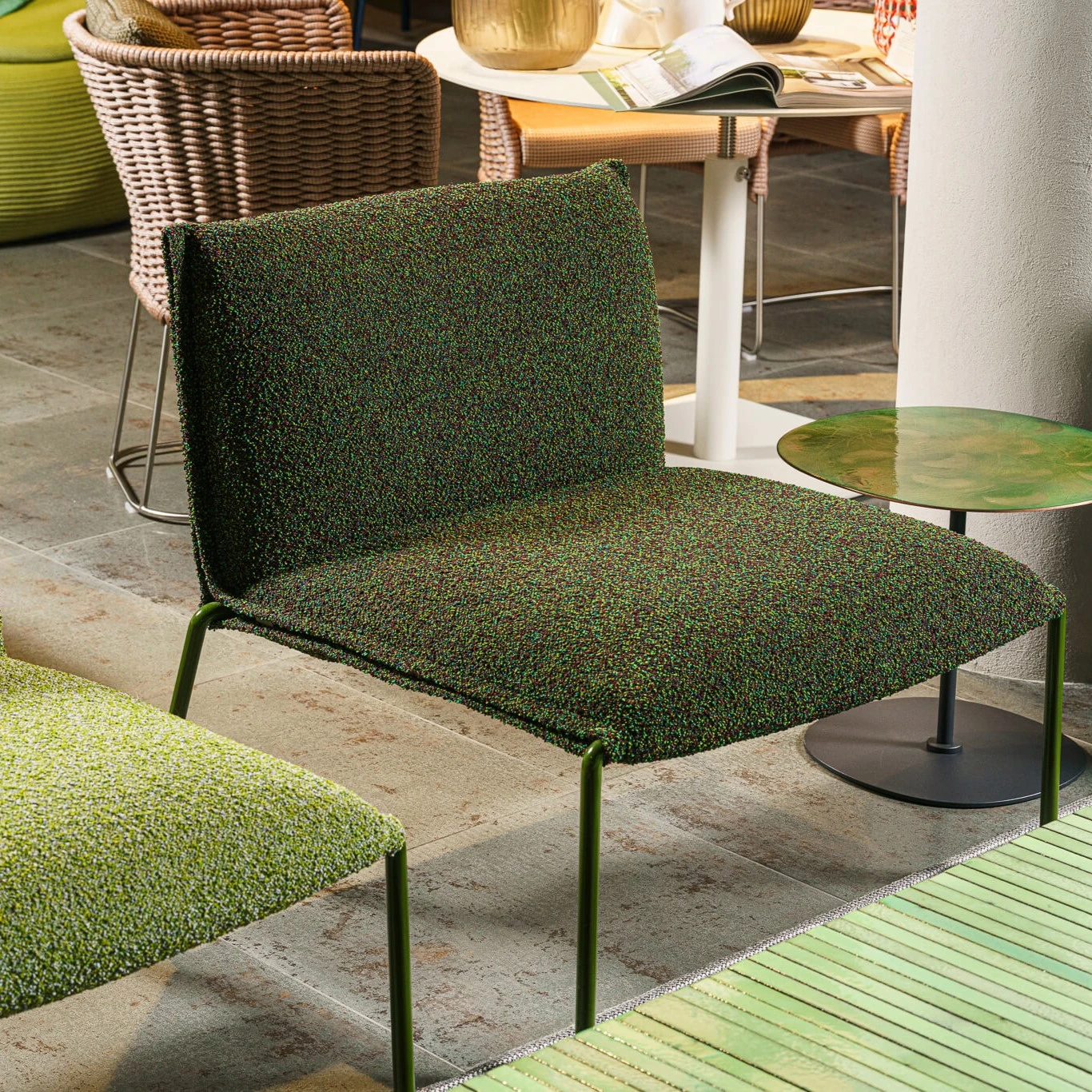Кресло Mae — Paola Lenti, ткань