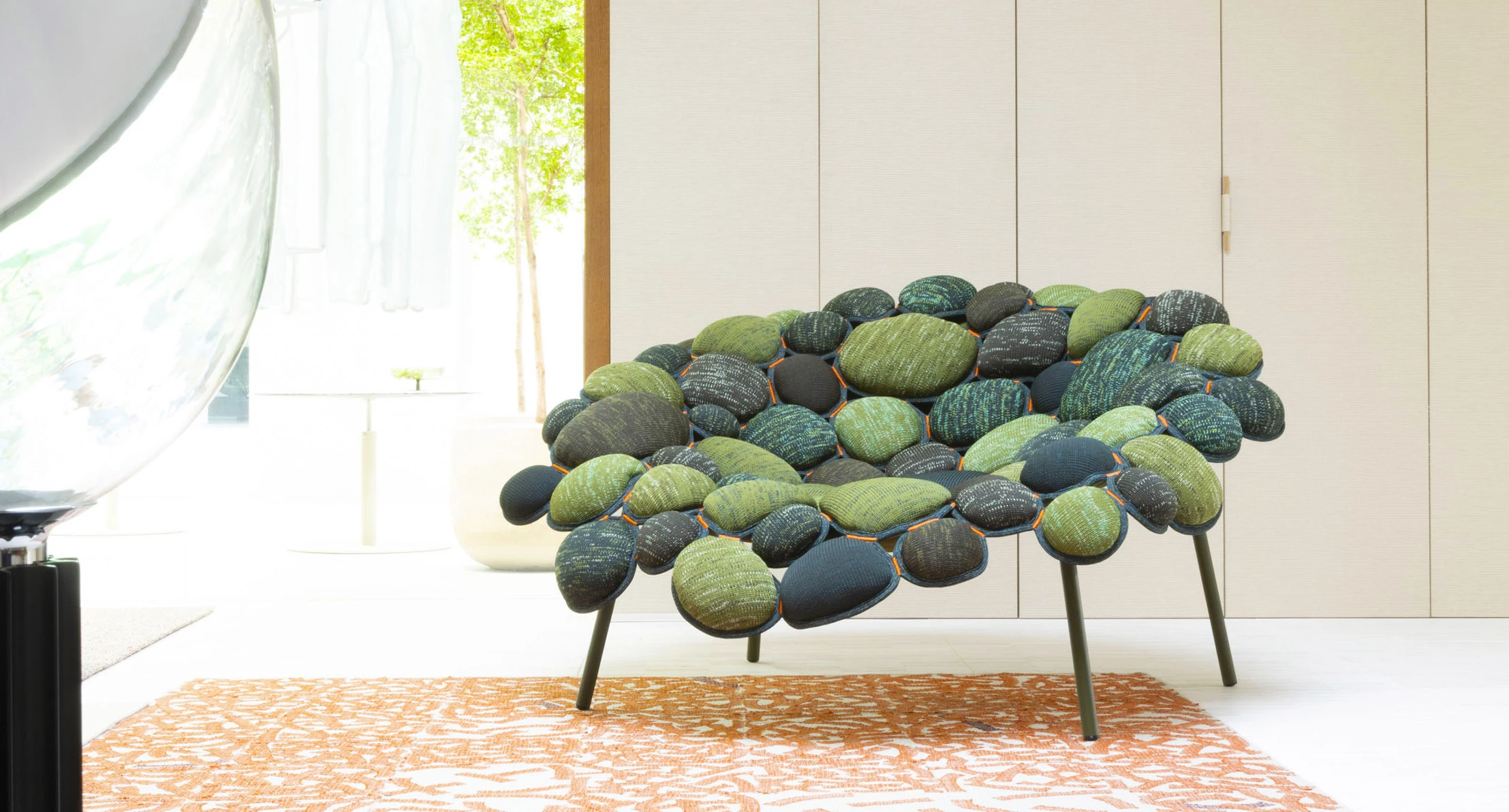 Кресло Miriade — Paola Lenti, ткань, фото 3