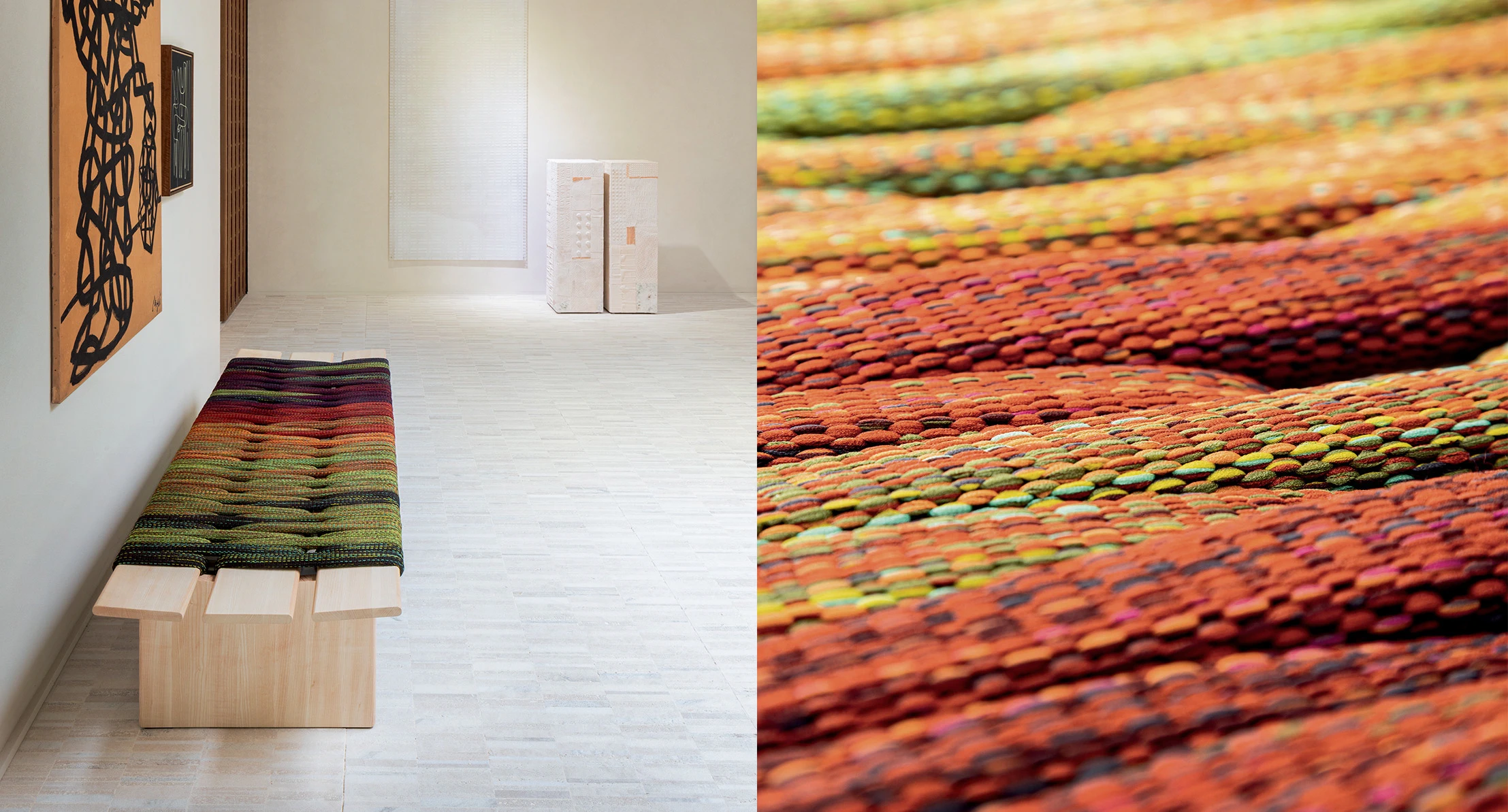 Скамья Naga — Paola Lenti, дерево, фото 3