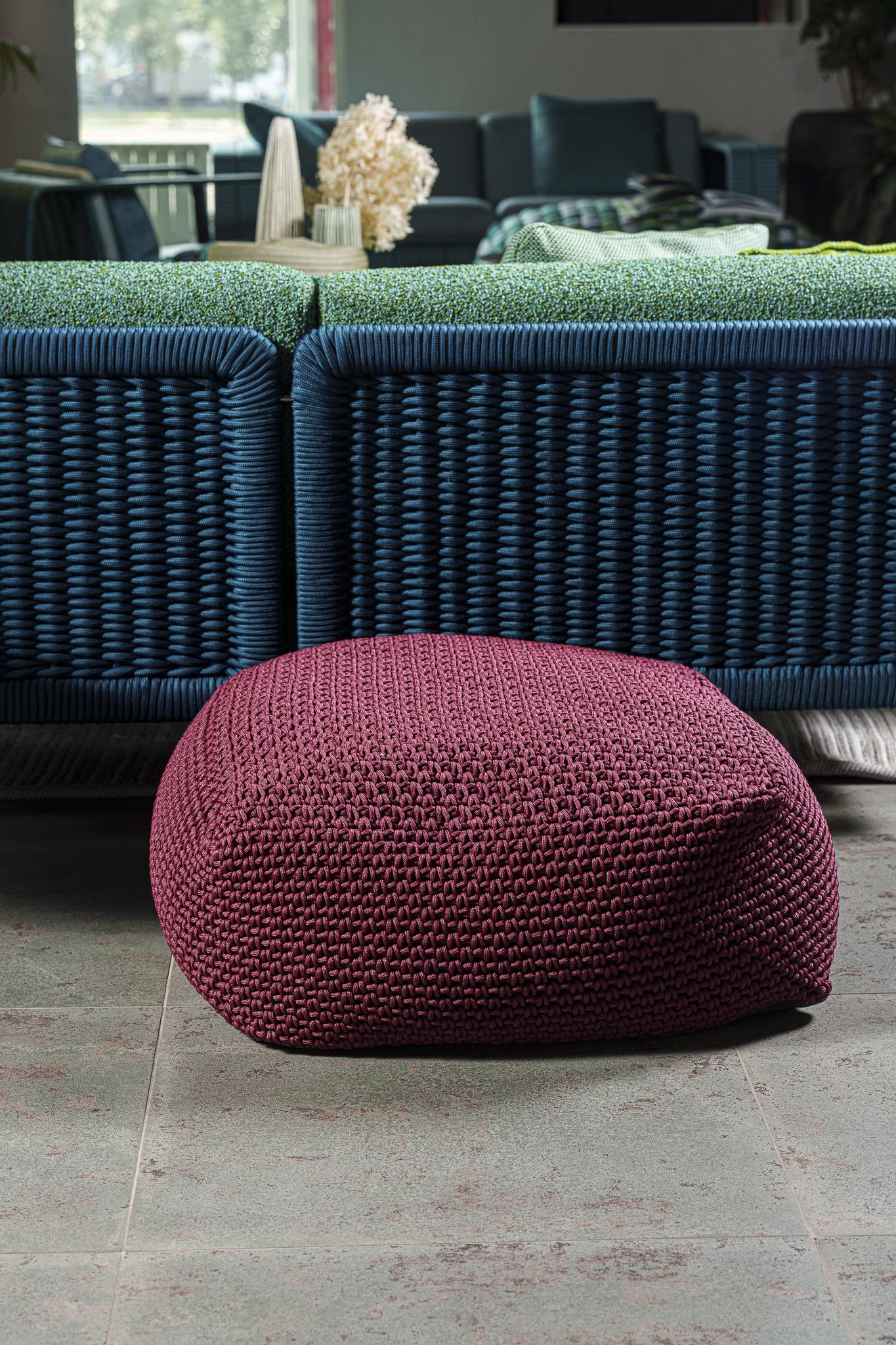Современный дизайн Пуф Picot Eres Corda Rope14 — Paola Lenti, фото 2