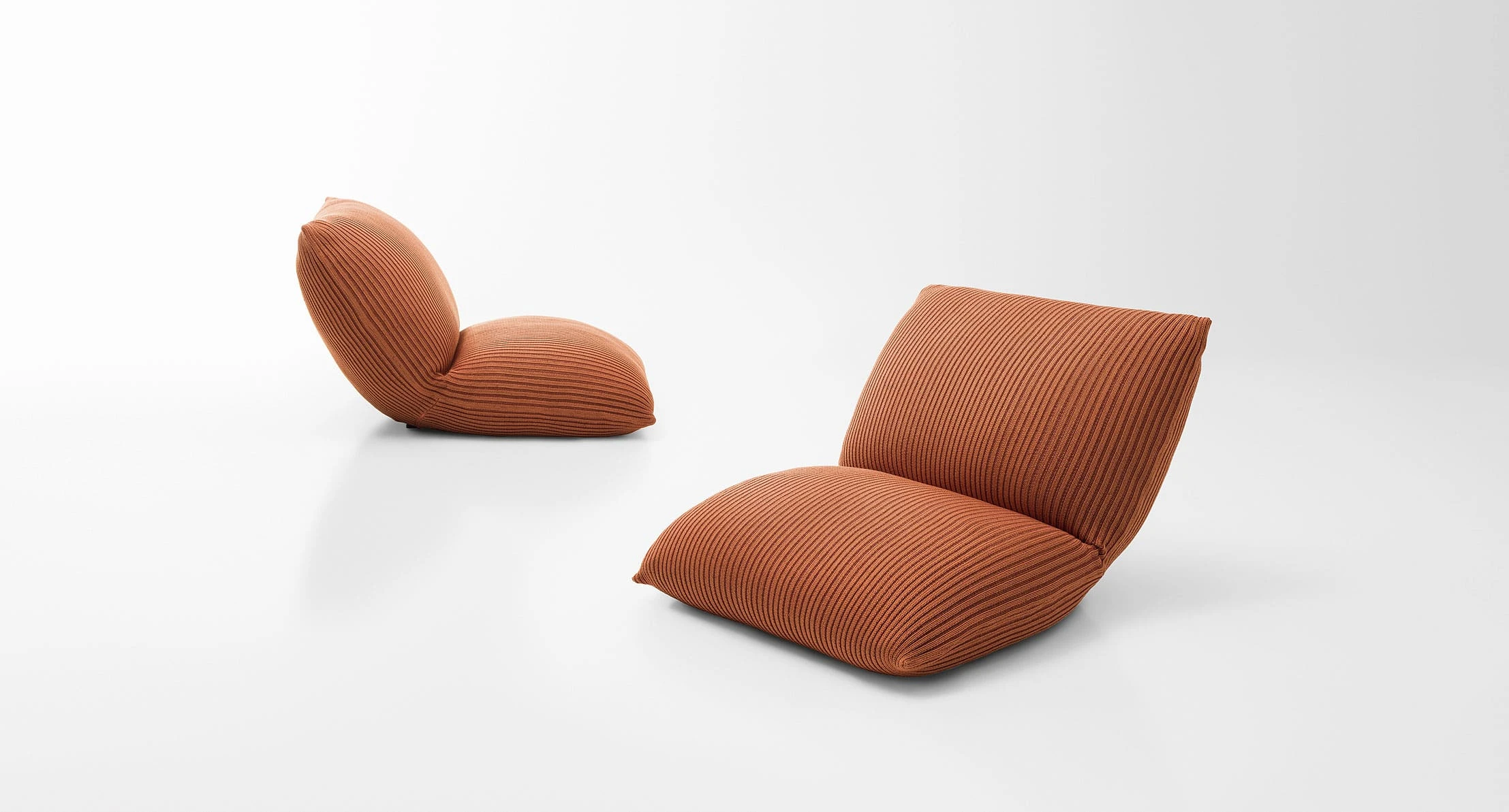 Каркас и наполнение: сталь. Современный дизайн Кресло Pod — Paola Lenti, ткань, фото 4