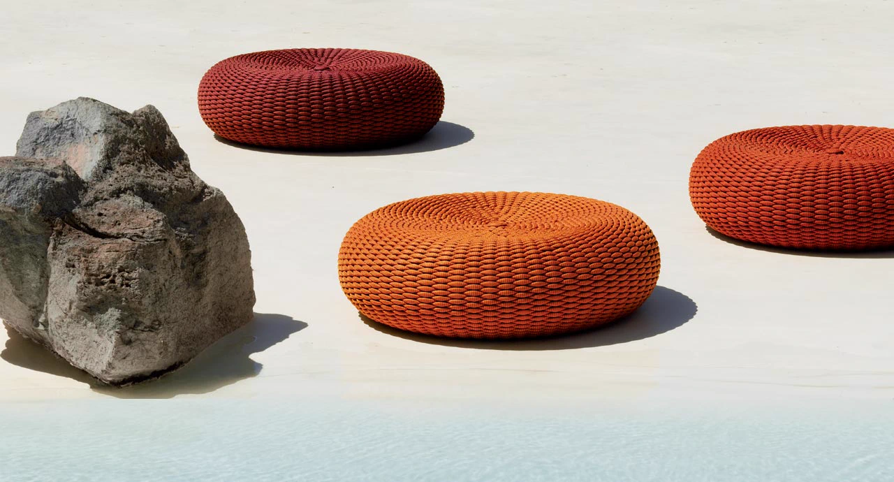 Современный дизайн Уличный пуф Shell — Paola Lenti, фото 2