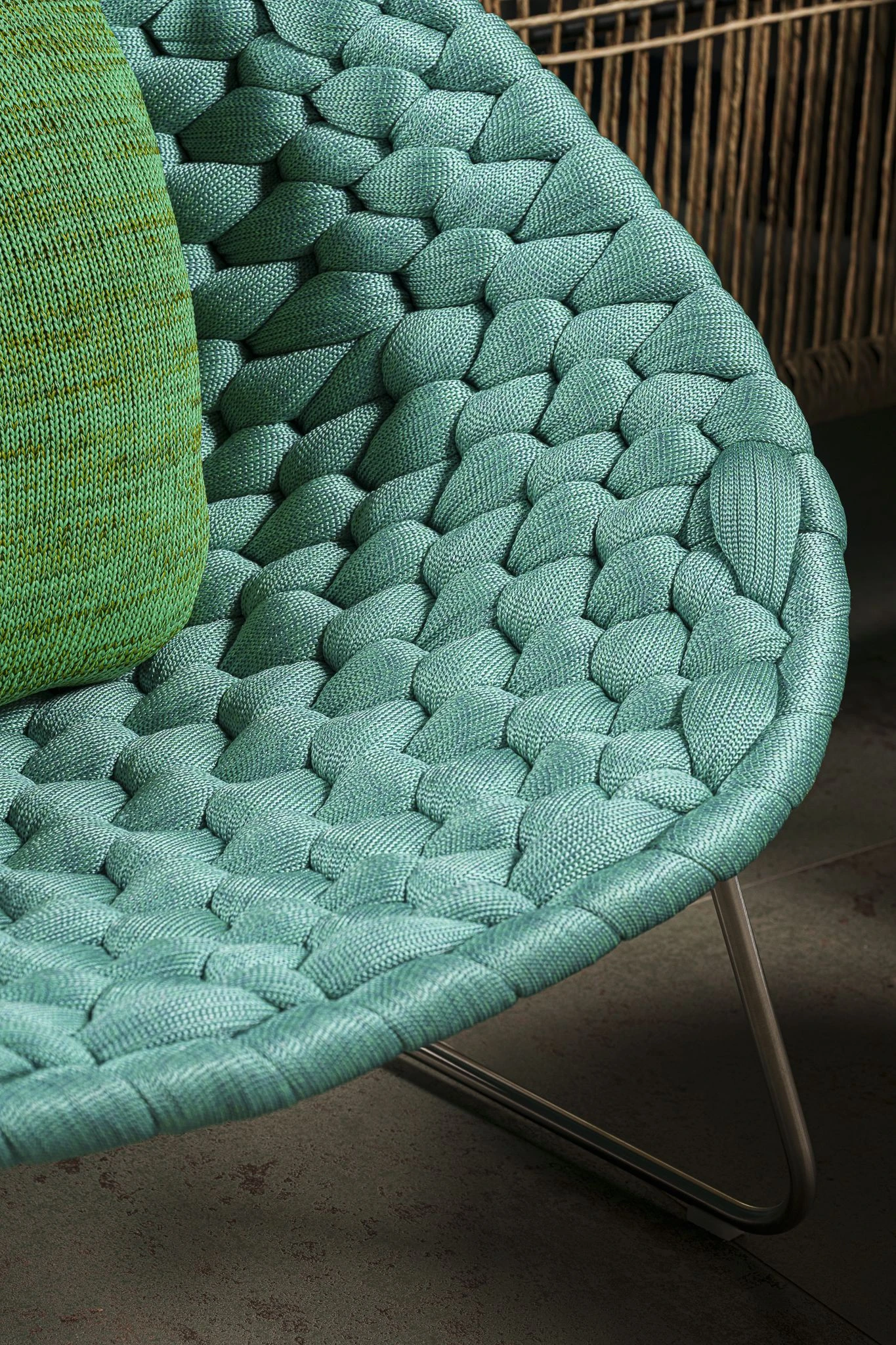 Каркас и наполнение: сталь. Современный дизайн Кресло Shito Outdoor — Paola Lenti, пластик, фото 5