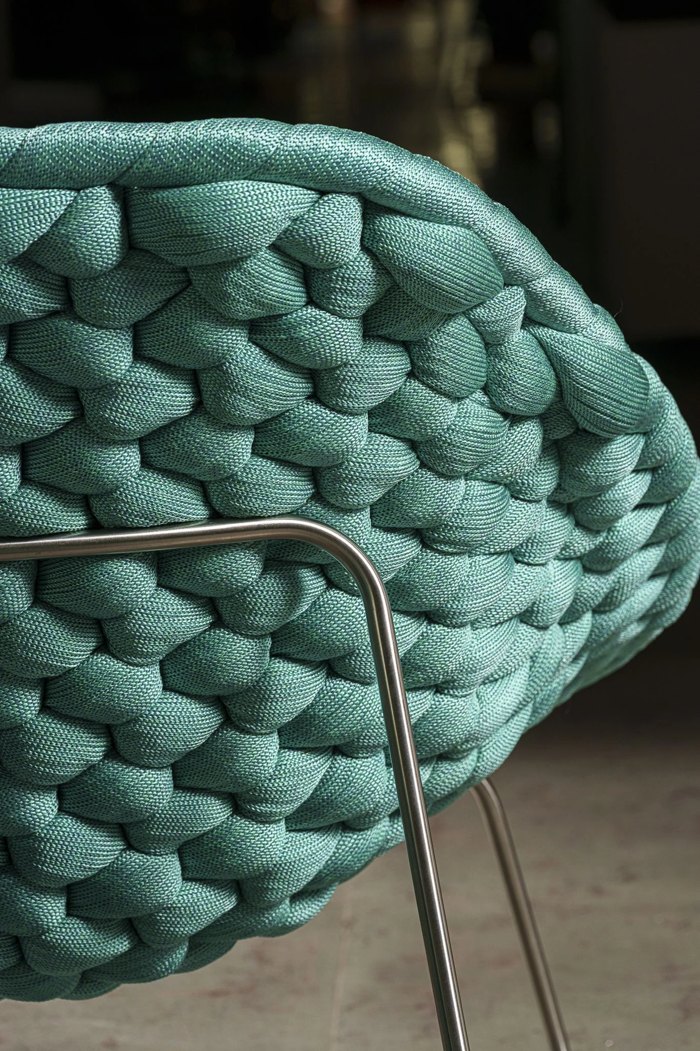 Каркас и наполнение: сталь. Современный дизайн Кресло Shito Outdoor — Paola Lenti, пластик, фото 6