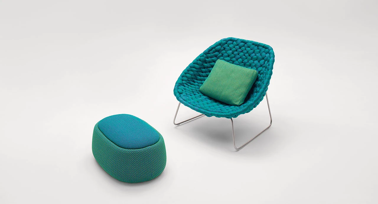 Пуф Shito — Paola Lenti, ткань, фото 2