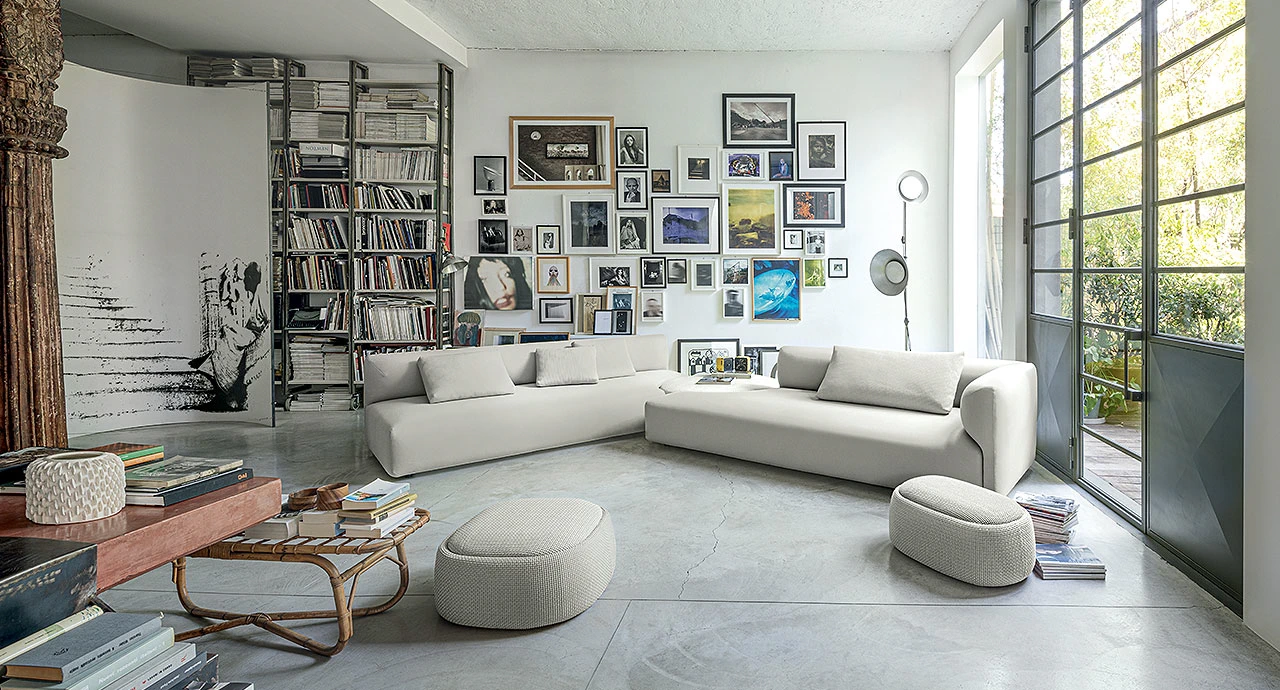 Пуф Shito — Paola Lenti, ткань, фото 4