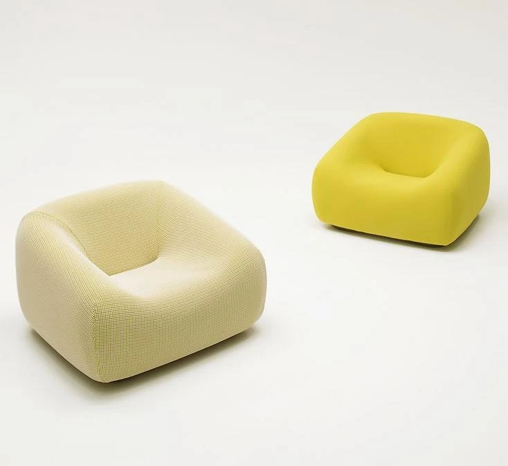 Каркас и наполнение: дерево. Современный дизайн Кресло Smile — Paola Lenti, ткань, фото 2