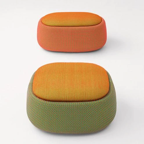 Пуф Smile — Paola Lenti, ткань