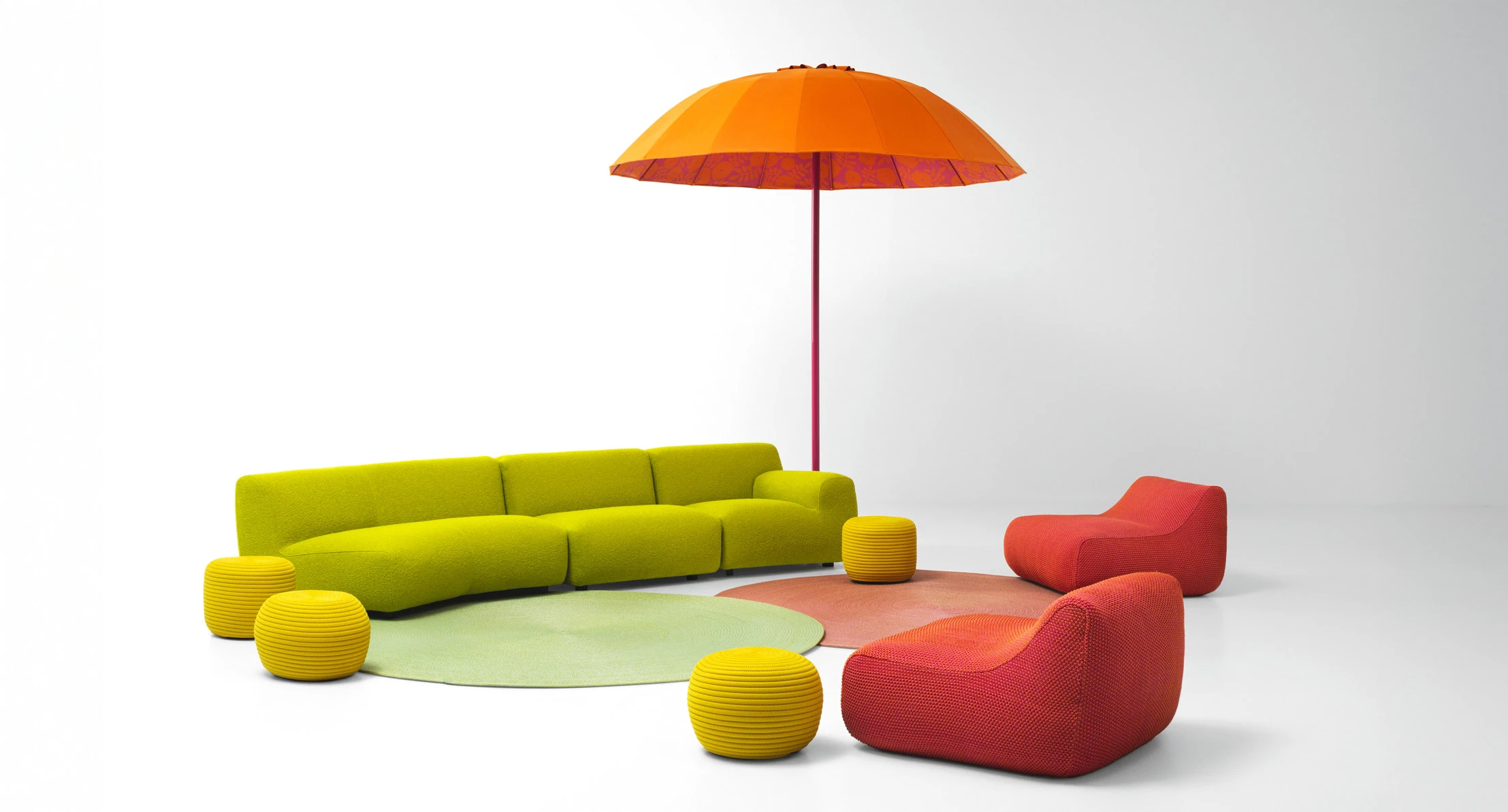 Диван Welcome — Paola Lenti, ткань, фото 3