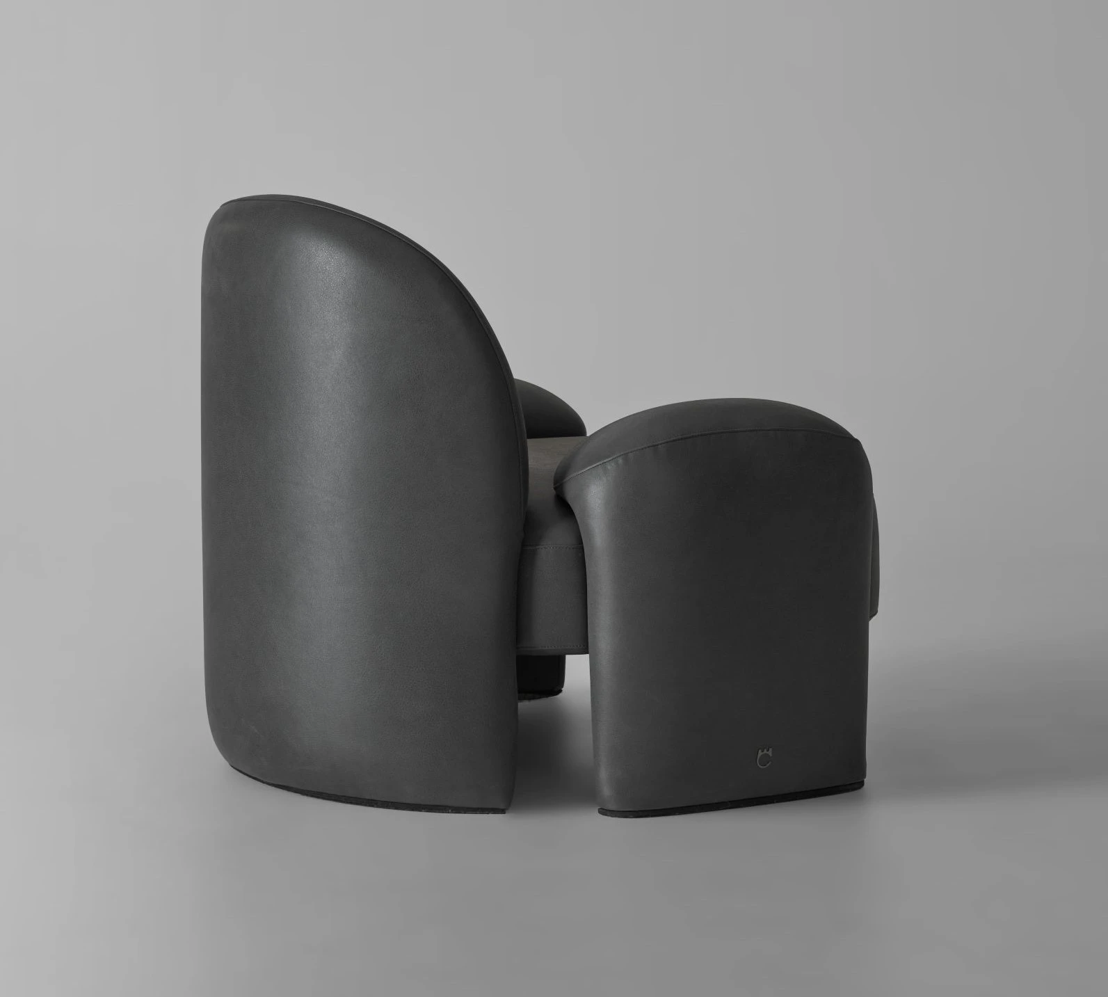Кресло Ama Armchair — Paolo Castelli, кожа, фото 3