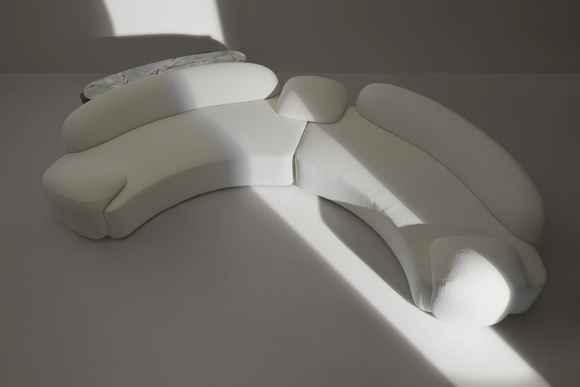 Диван Ama Modular Sofa — Paolo Castelli, кожа, фото 5