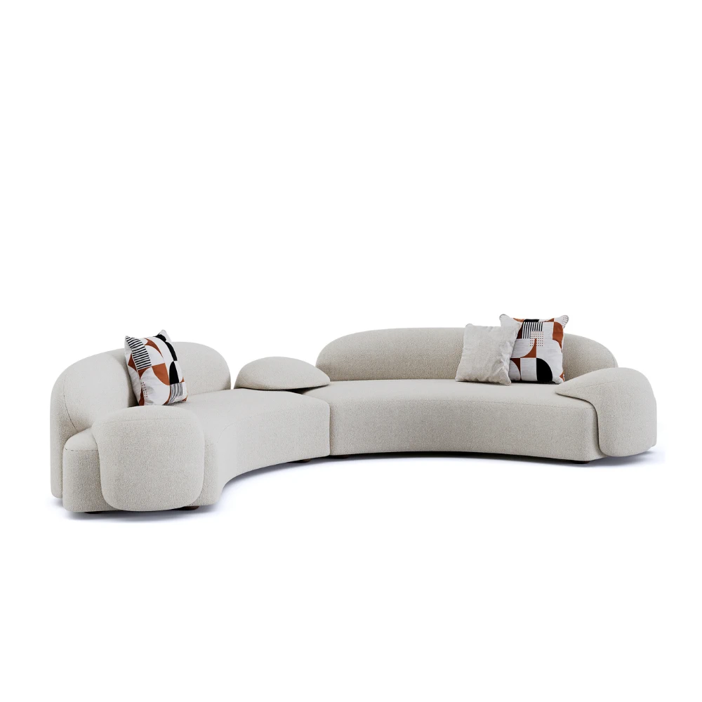 Каркас и наполнение: дерево. Современный дизайн Диван Ama Modular Sofa — Paolo Castelli, кожа
