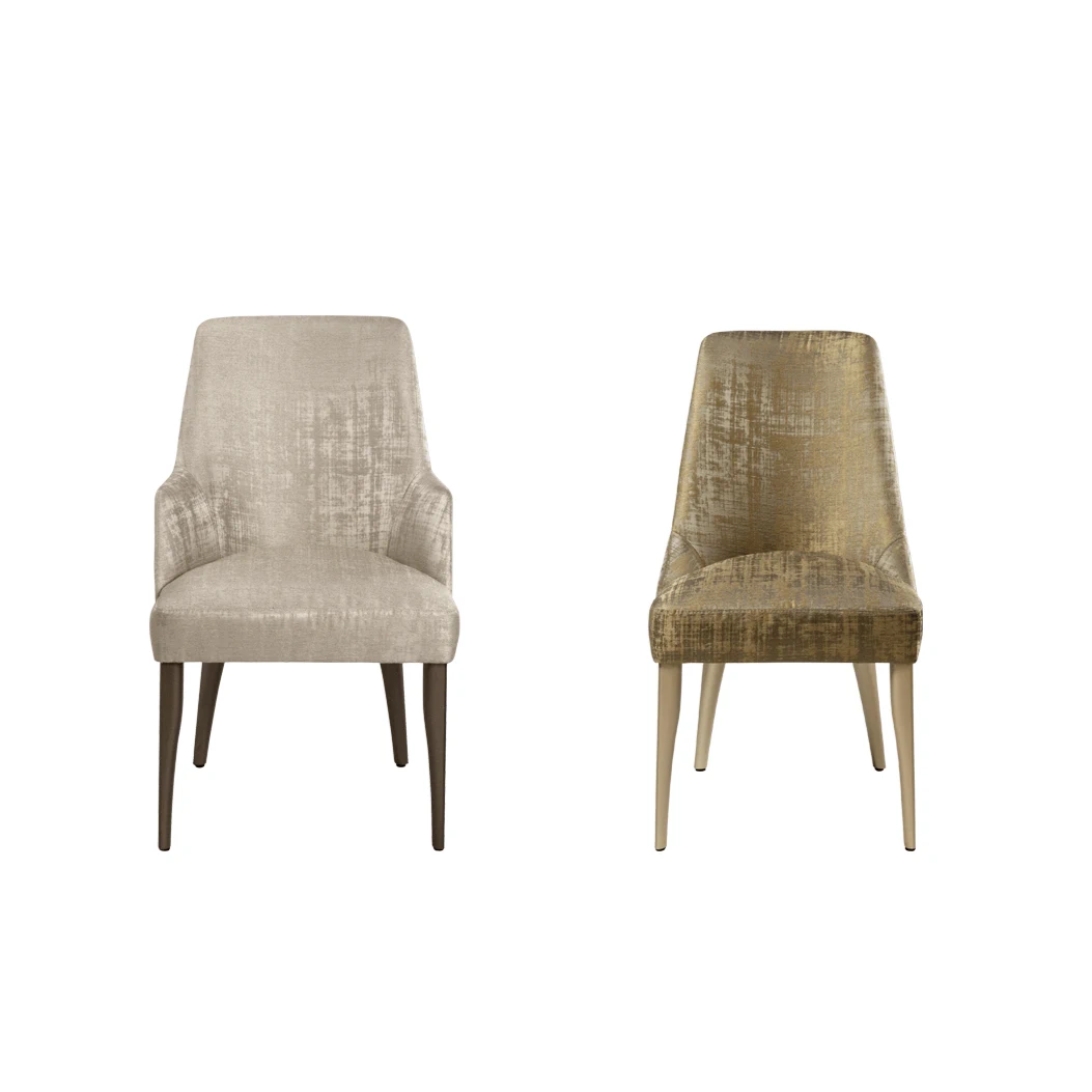 Каркас и наполнение: дерево. Современный дизайн Стул Audrey Chair — Paolo Castelli, кожа