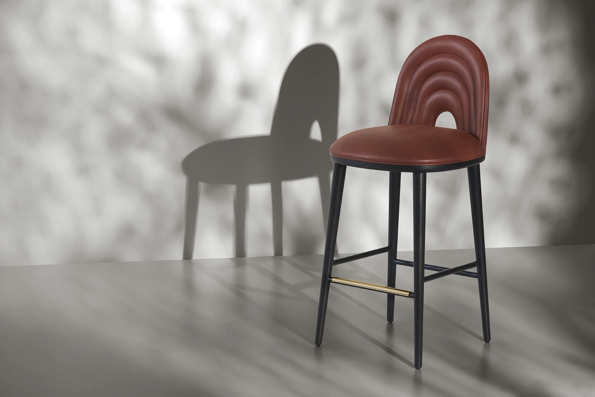 Барный стул Echo Barstool — Paolo Castelli, ткань, фото 3