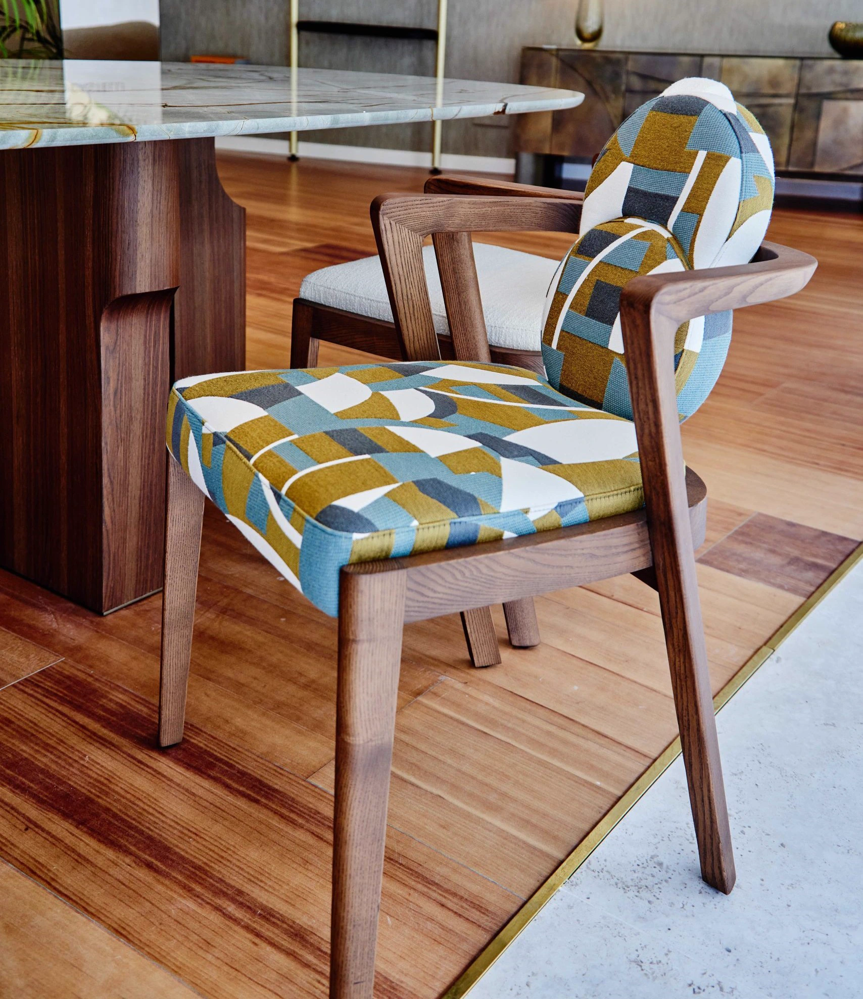 Стул Enso Chair — Paolo Castelli, ткань, фото 6