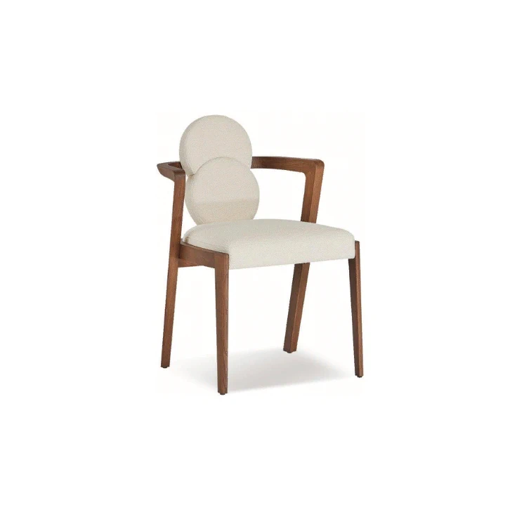 Каркас и наполнение: дерево. Современный дизайн Стул Enso Chair — Paolo Castelli, ткань