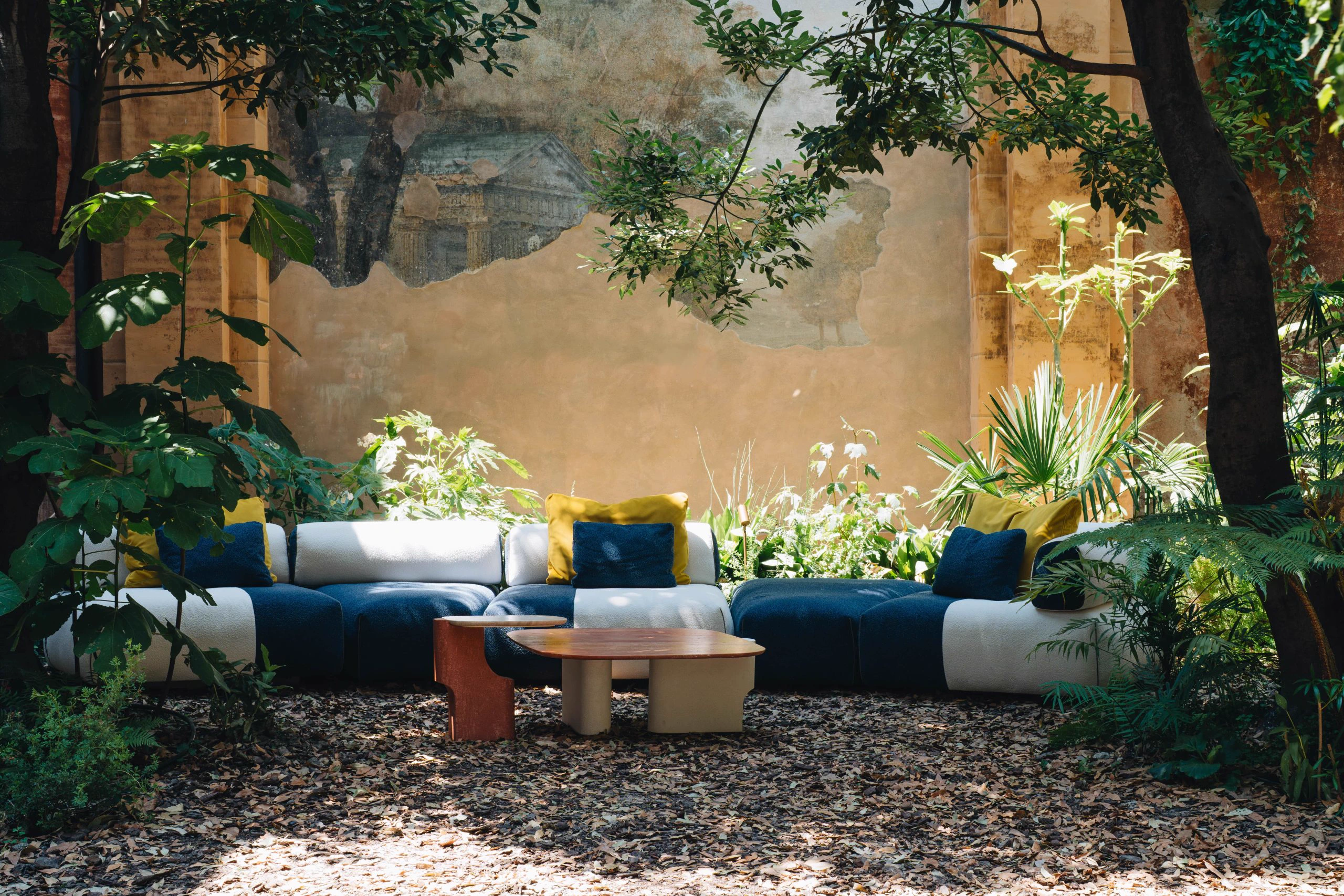 Диван Fenpei Modular Outdoor Sofa — Paolo Castelli, ткань, фото 4