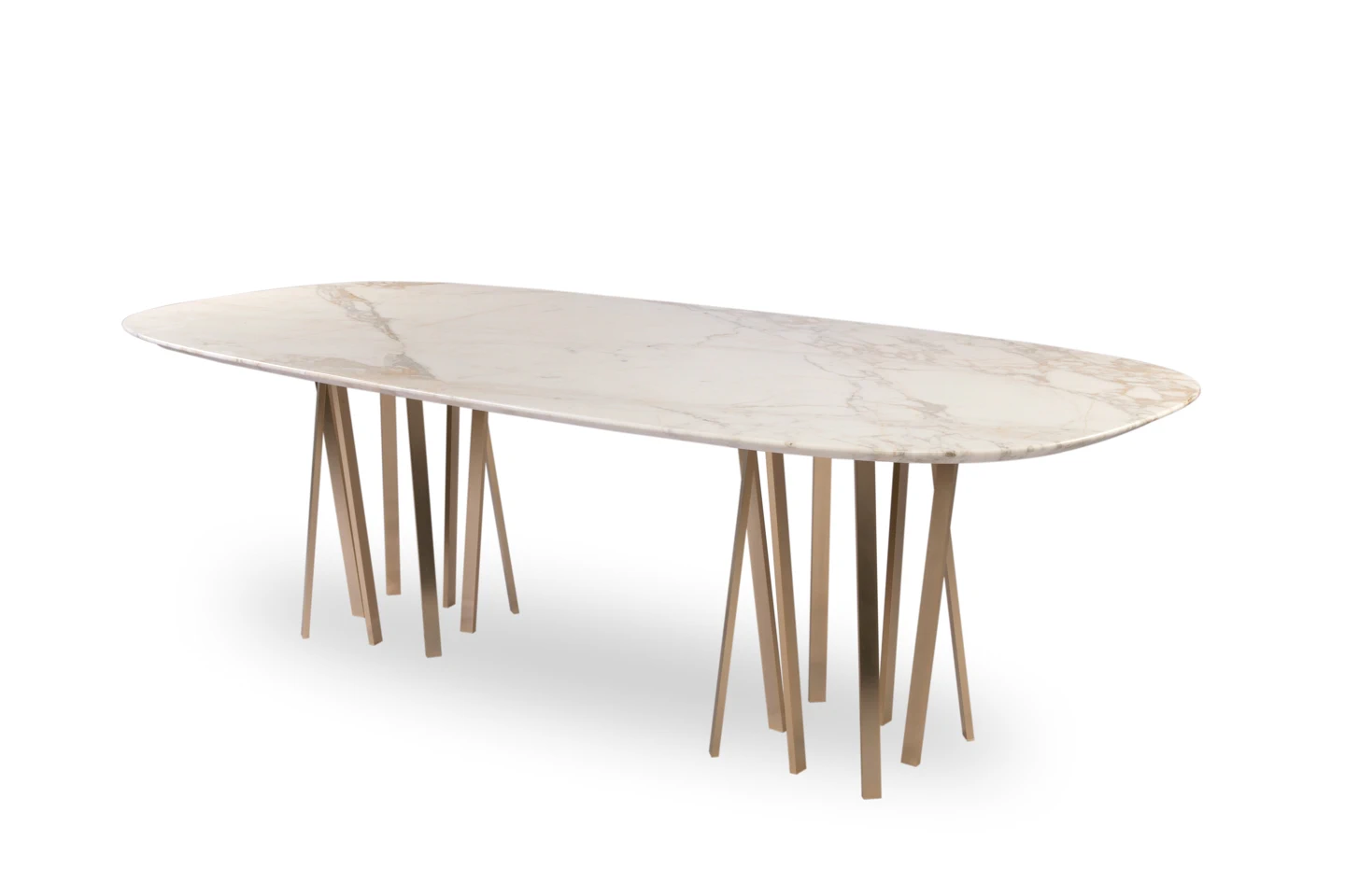 Стол For Hall Oval Table — Paolo Castelli, мрамор, фото 2