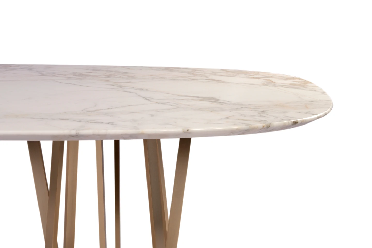 Стол For Hall Oval Table — Paolo Castelli, мрамор, фото 3