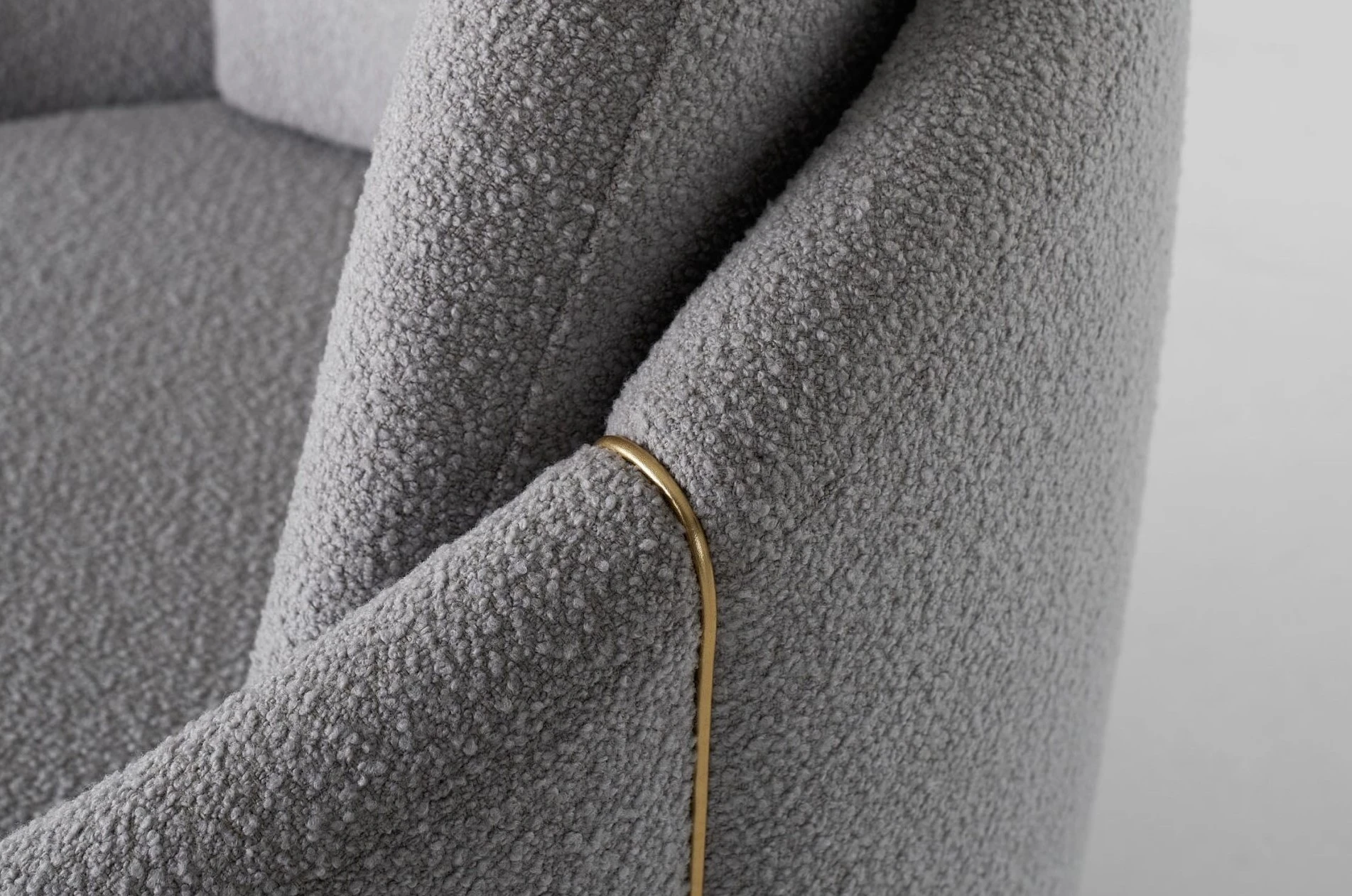 Кресло Luna Swing Armchair — Paolo Castelli, ткань, фото 2