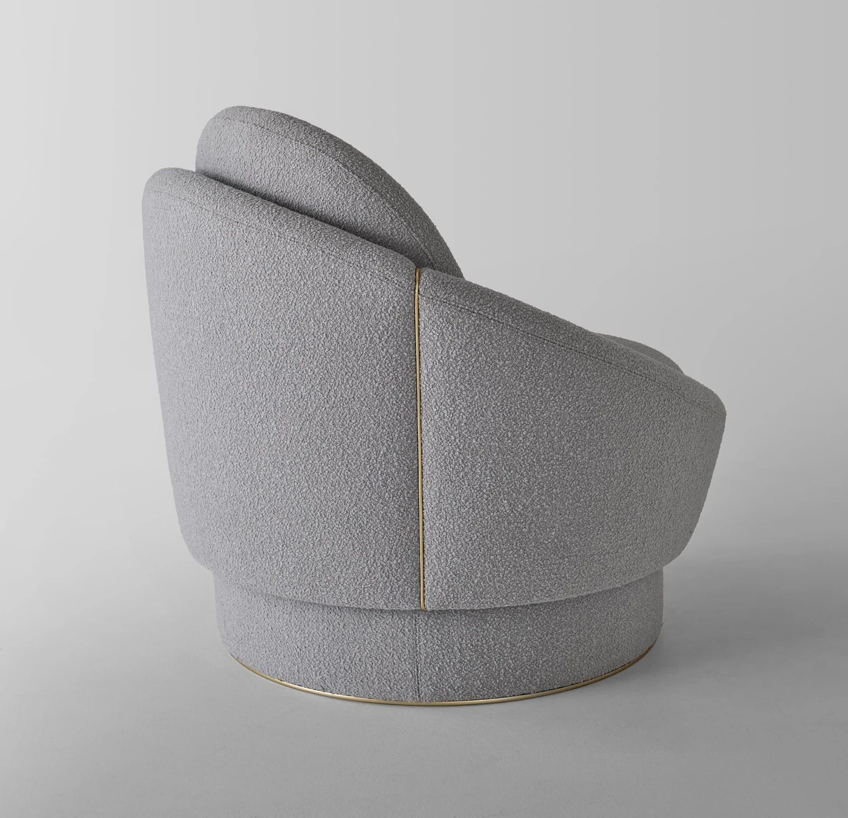 Кресло Luna Swing Armchair — Paolo Castelli, ткань, фото 4