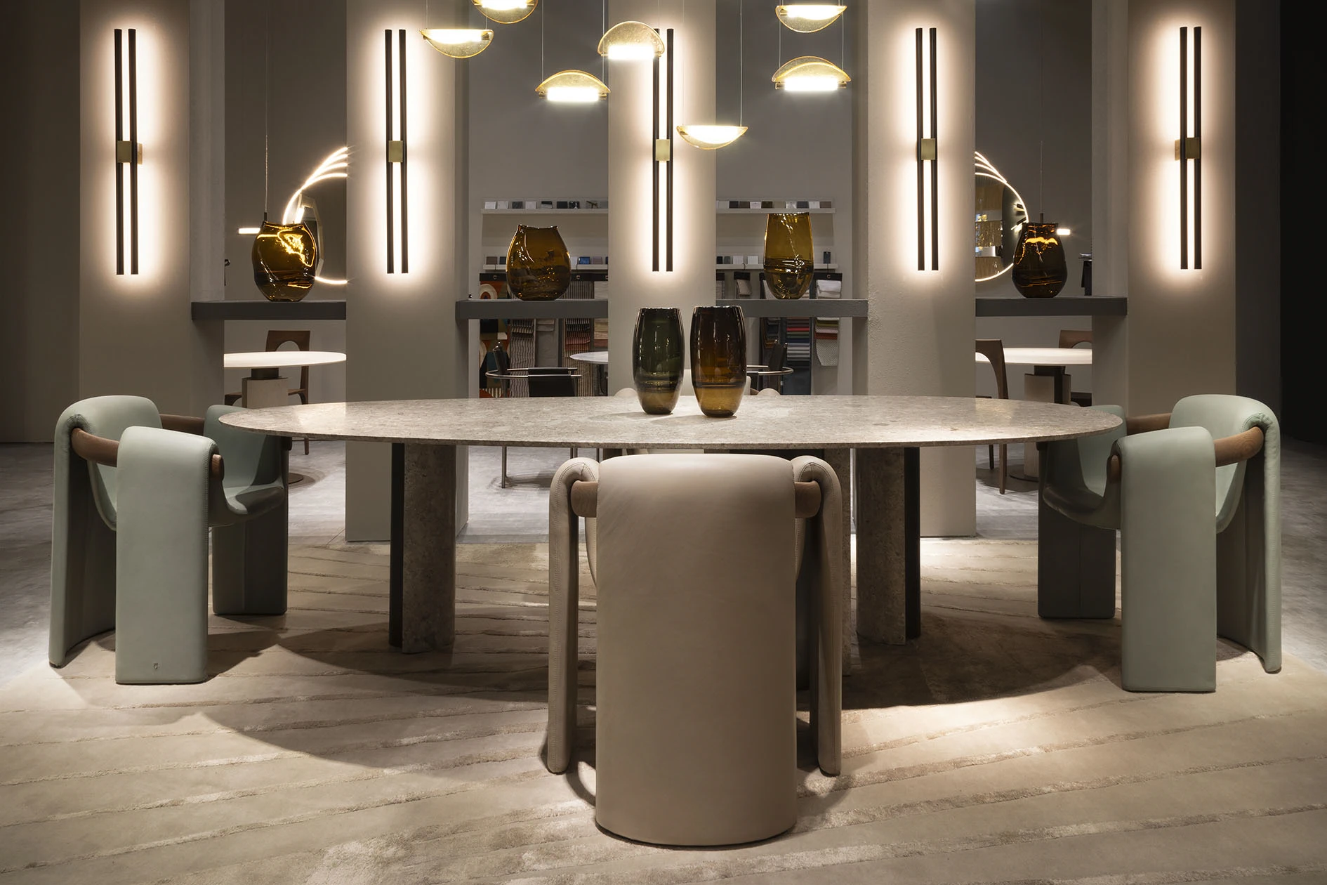Стол Nucleo Table — Paolo Castelli, камень, фото 3