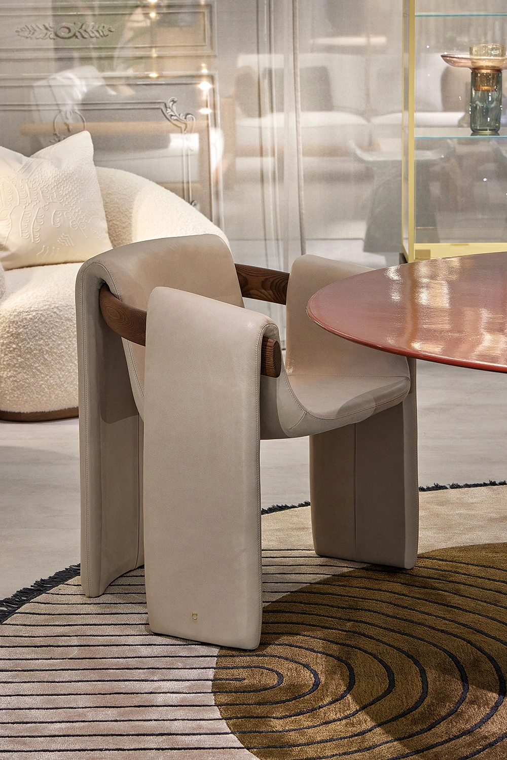Стул Sari Chair — Paolo Castelli, ткань, фото 5