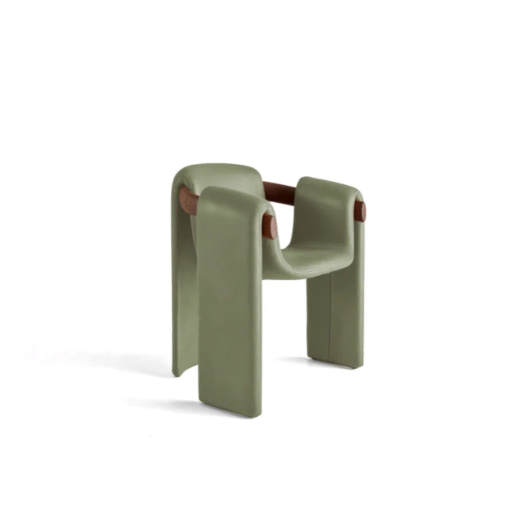 Каркас и наполнение: дерево. Современный дизайн Стул Sari Chair — Paolo Castelli, ткань