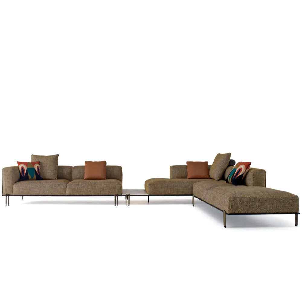 Диван Soft Ratio Sofa — Paolo Castelli, кожа