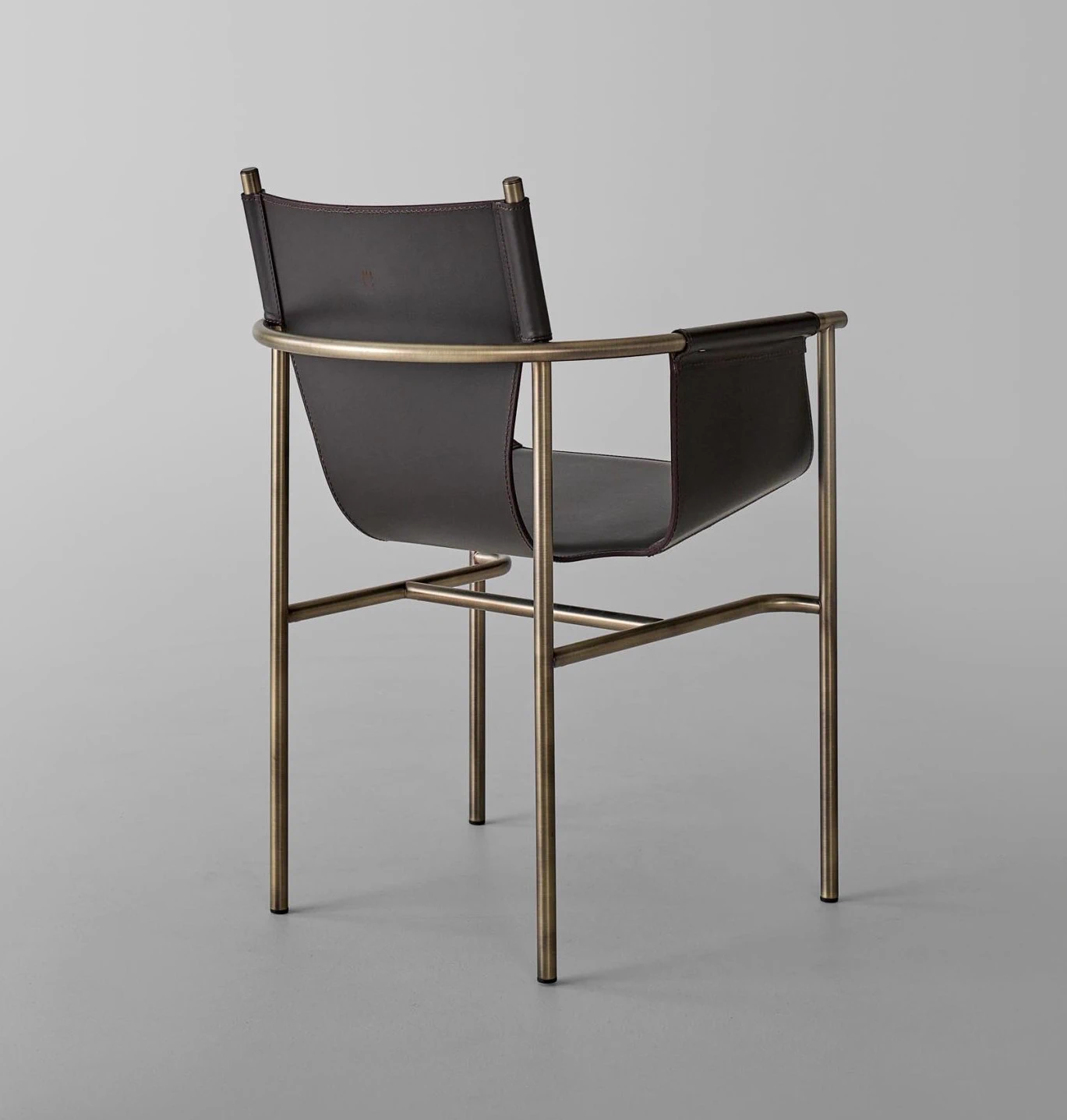 Стул U Chair — Paolo Castelli, кожа, фото 2