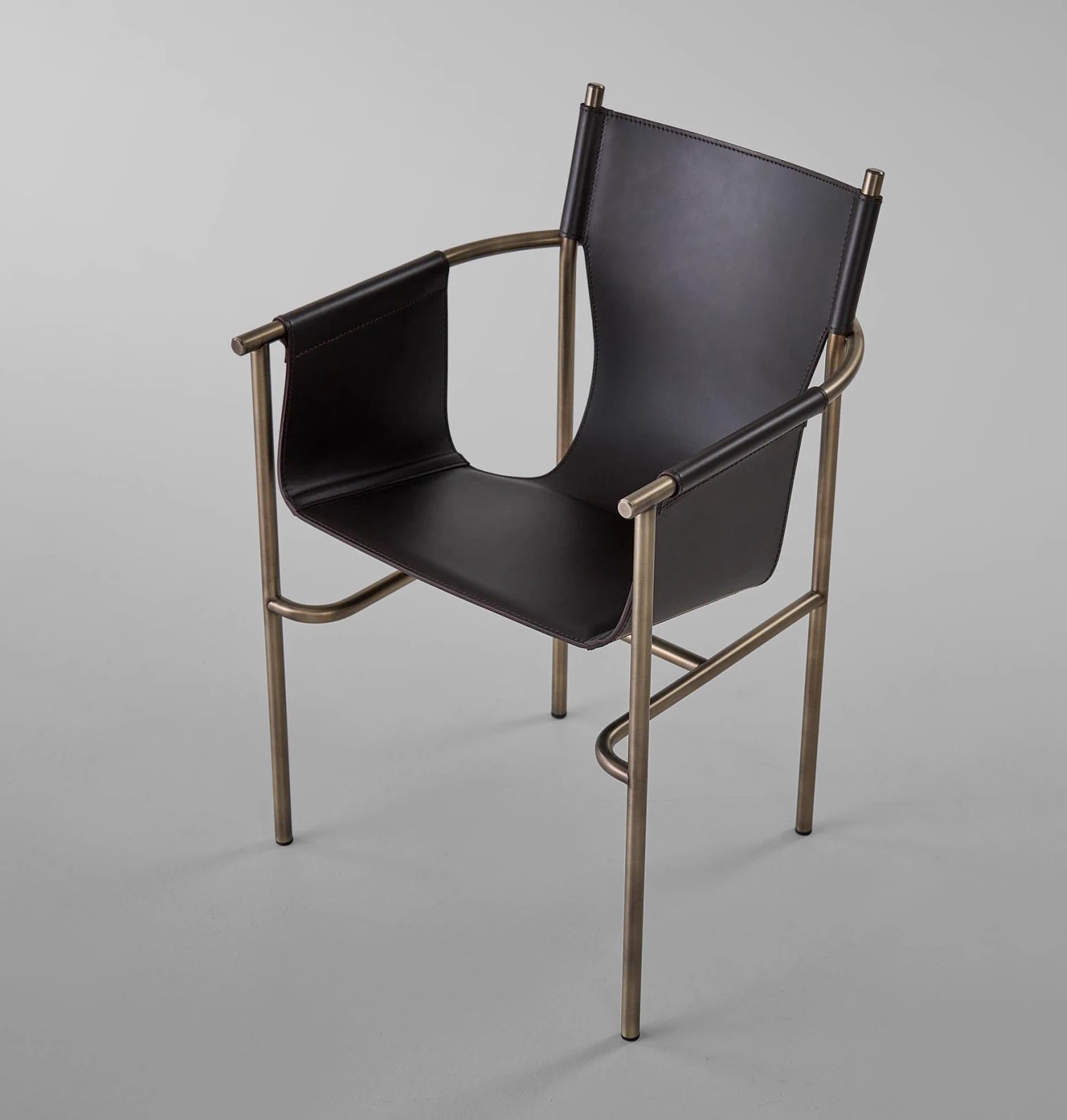 Стул U Chair — Paolo Castelli, кожа, фото 3
