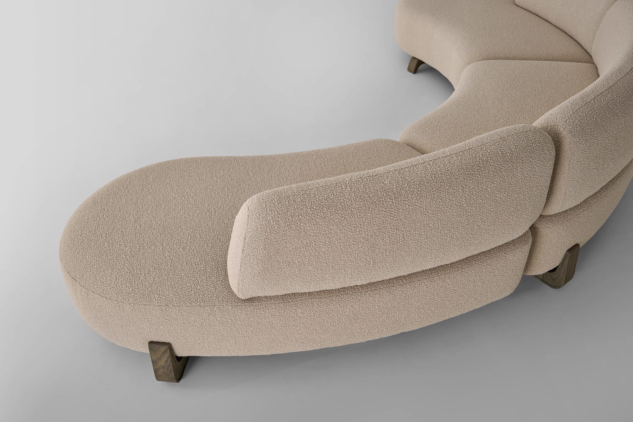 Диван Vao 380 Sofa — Paolo Castelli, ткань, фото 3