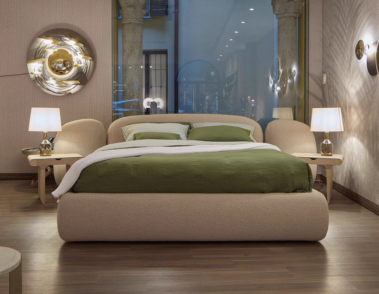 Кровать Vao Bed — Paolo Castelli, ткань, фото 3