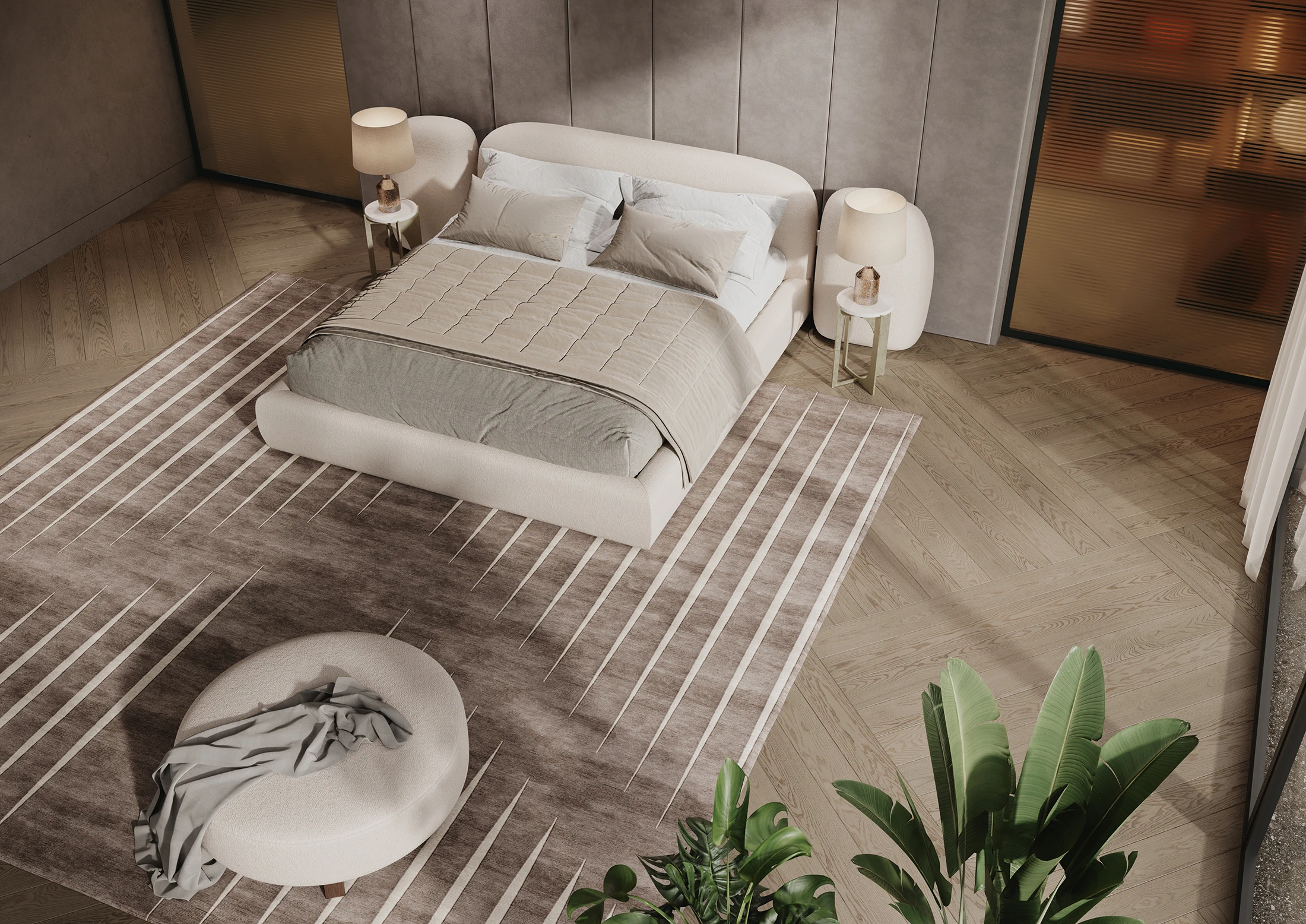 Кровать Vao Bed — Paolo Castelli, ткань, фото 6
