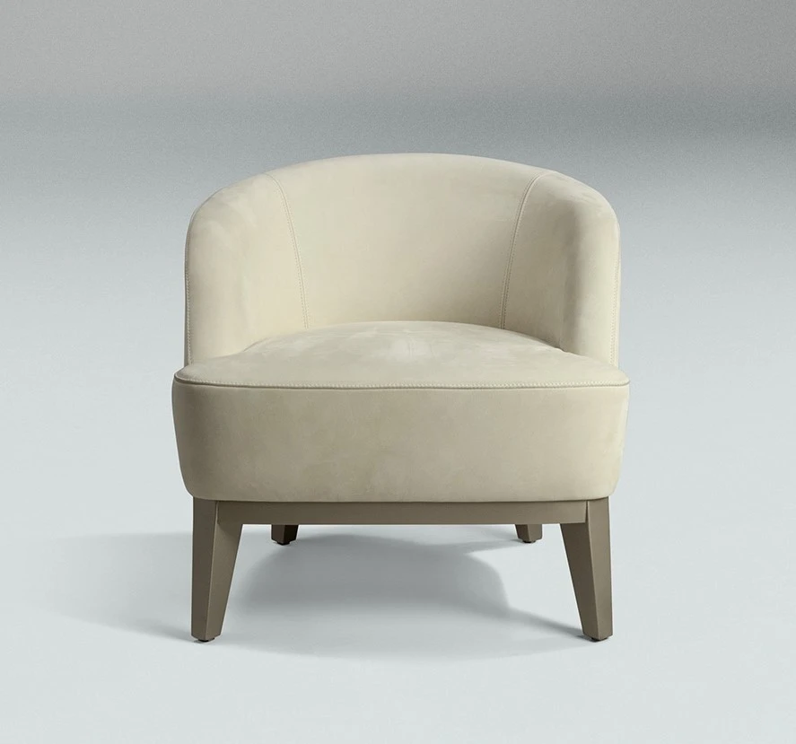 Кресло Venice Armchair — Paolo Castelli, кожа, фото 2