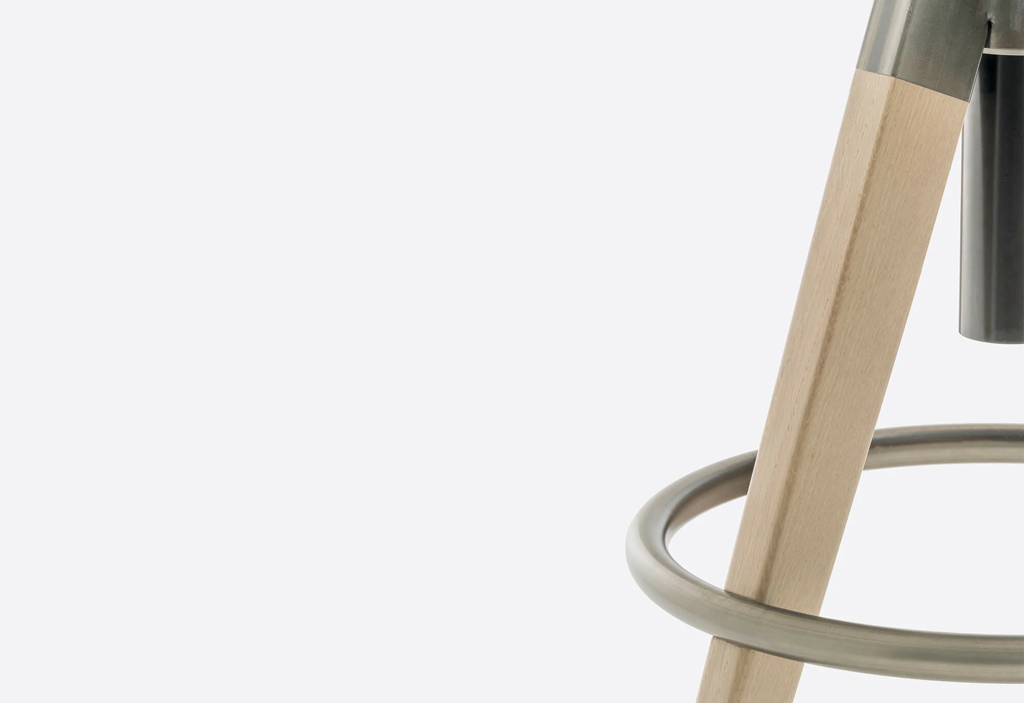 Барный стул Arki-Stool ARKW6 — Pedrali, массив дерева, фото 2