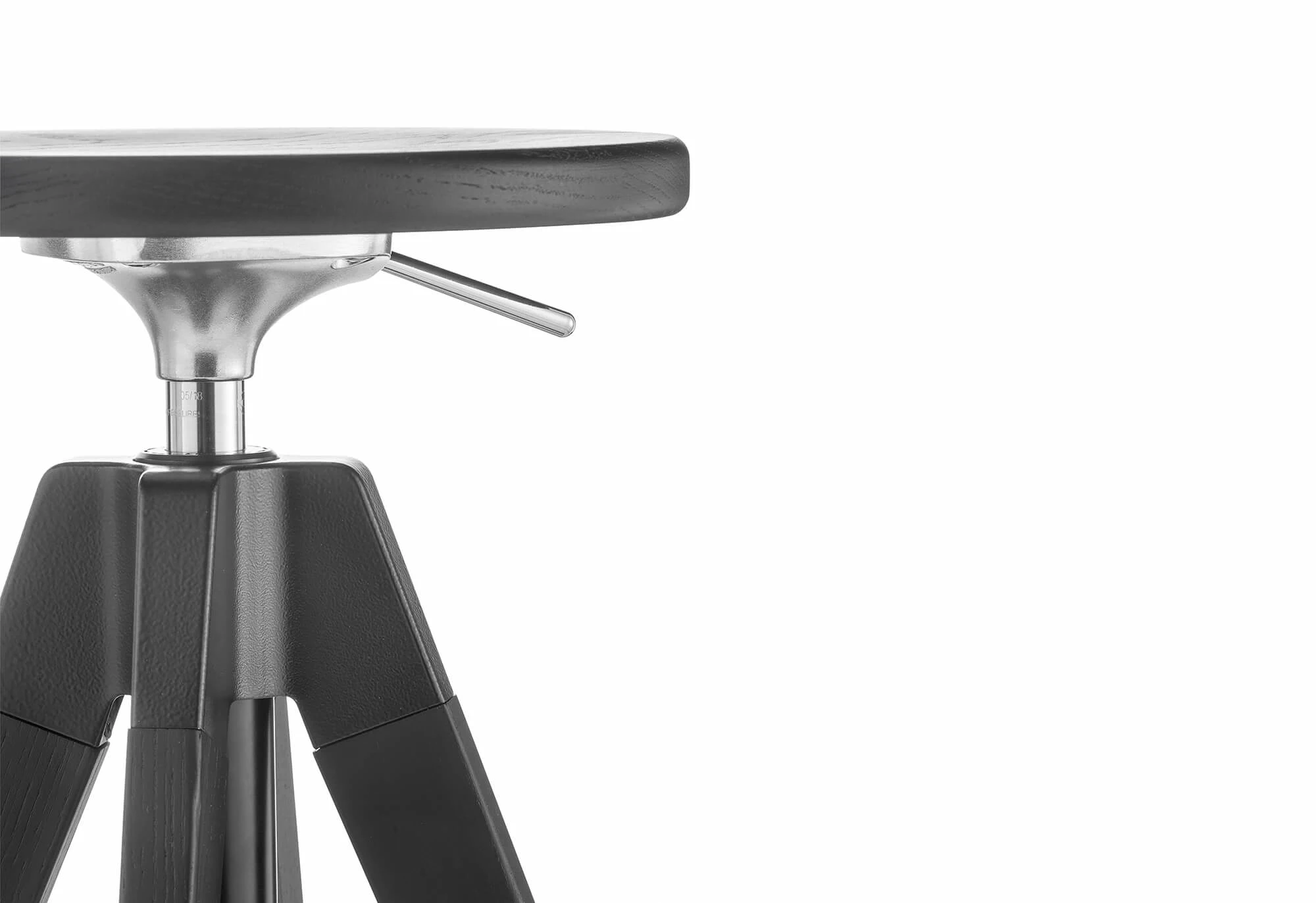 Барный стул Arki-Stool ARKW6 — Pedrali, массив дерева, фото 5