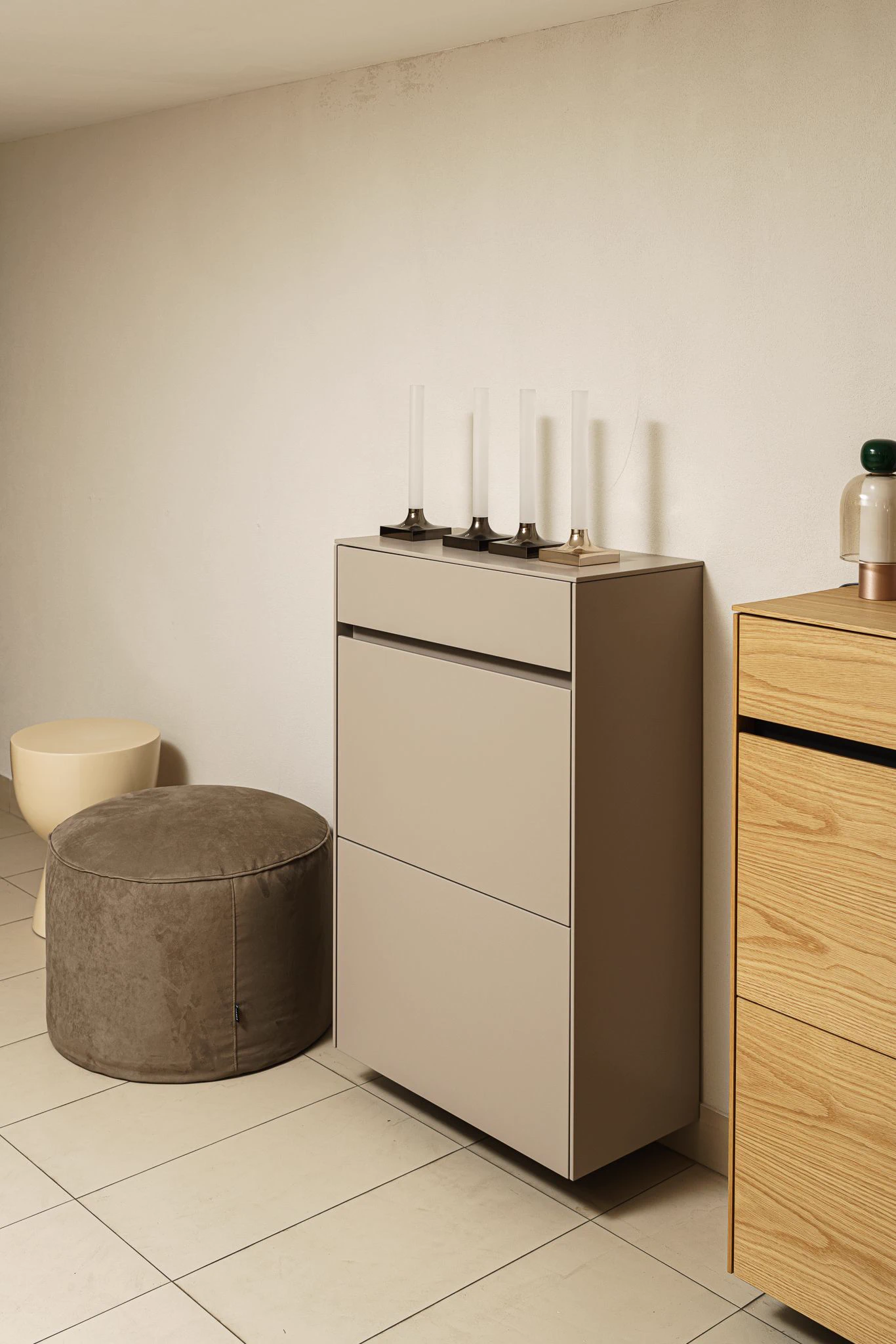 Пуф Eden 58 Super suede 63 — Pianca, ткань, фото 3