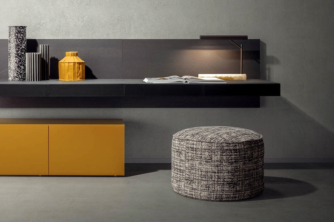 Пуф Eden 58 Super suede 63 — Pianca, ткань, фото 6