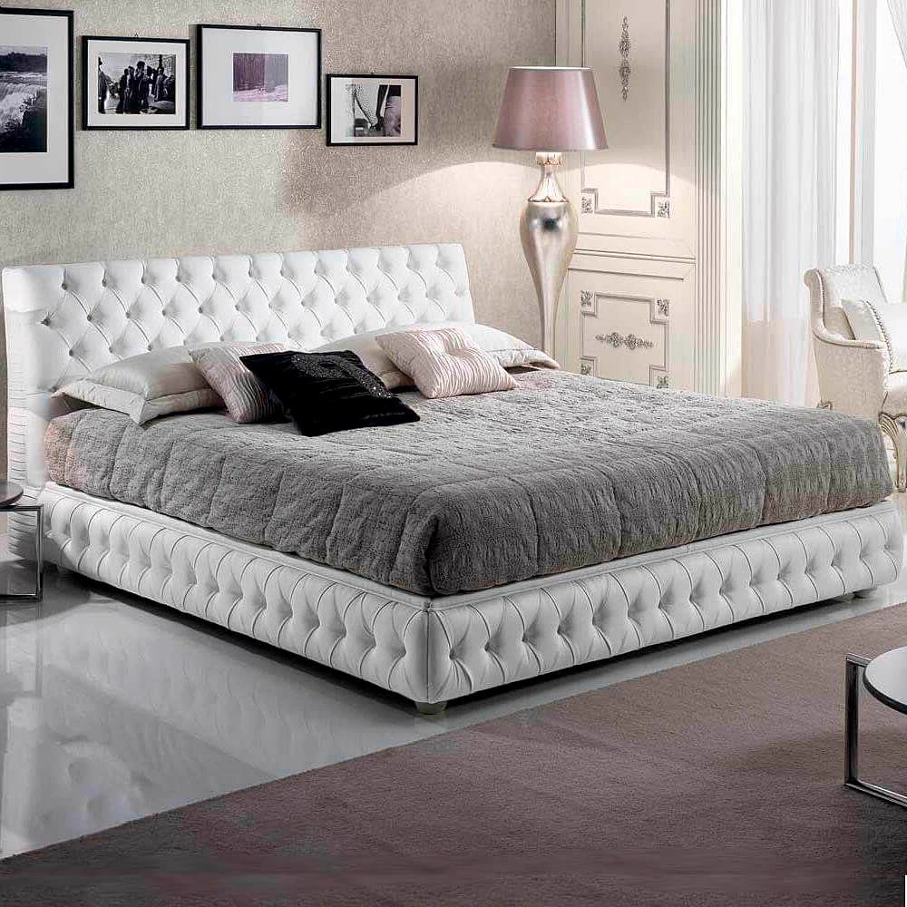 Кровать Velvet — Piermaria, кожа