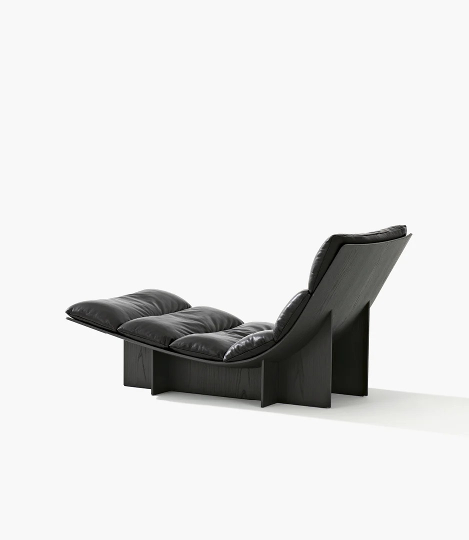 Шезлонг Attimo — Poliform, кожа, фото 3