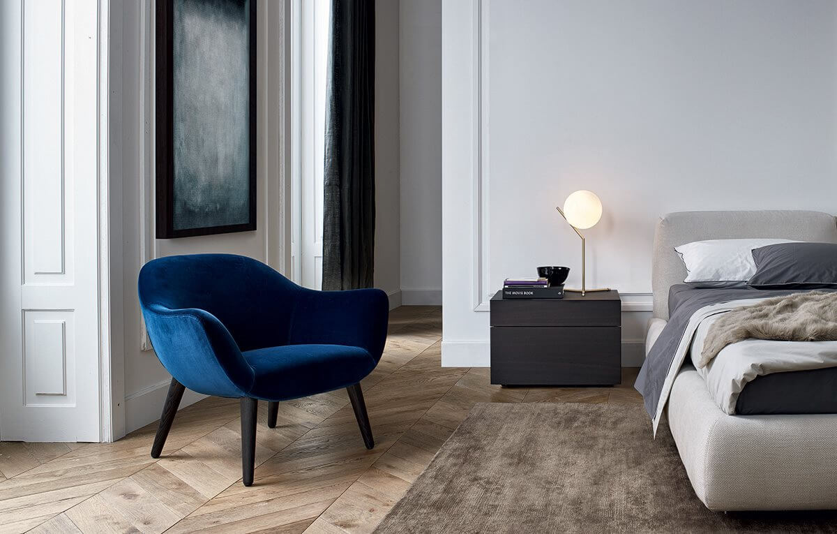 Кровать Bolton — Poliform, кожа, фото 5